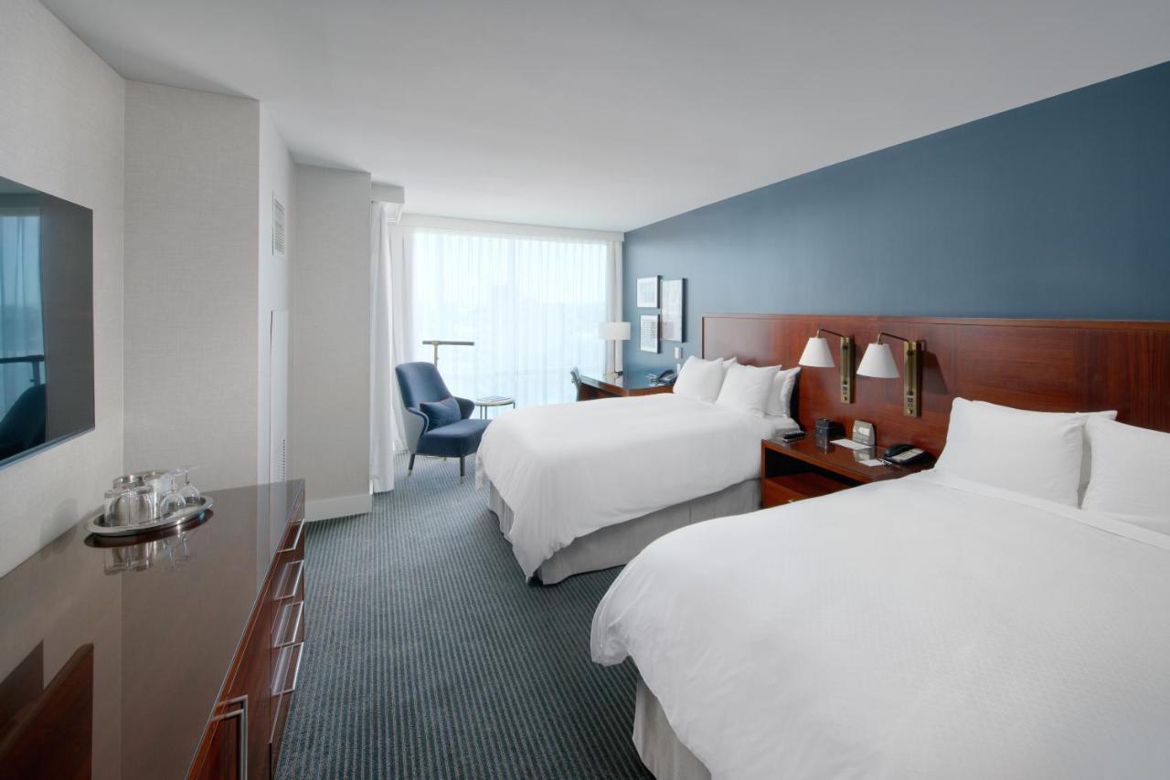 Premier Doppelzimmer mit 2 Doppelbetten und Aussicht