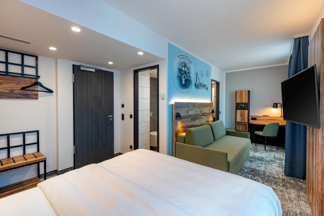Modern Family Room One Double Bed One Sofa