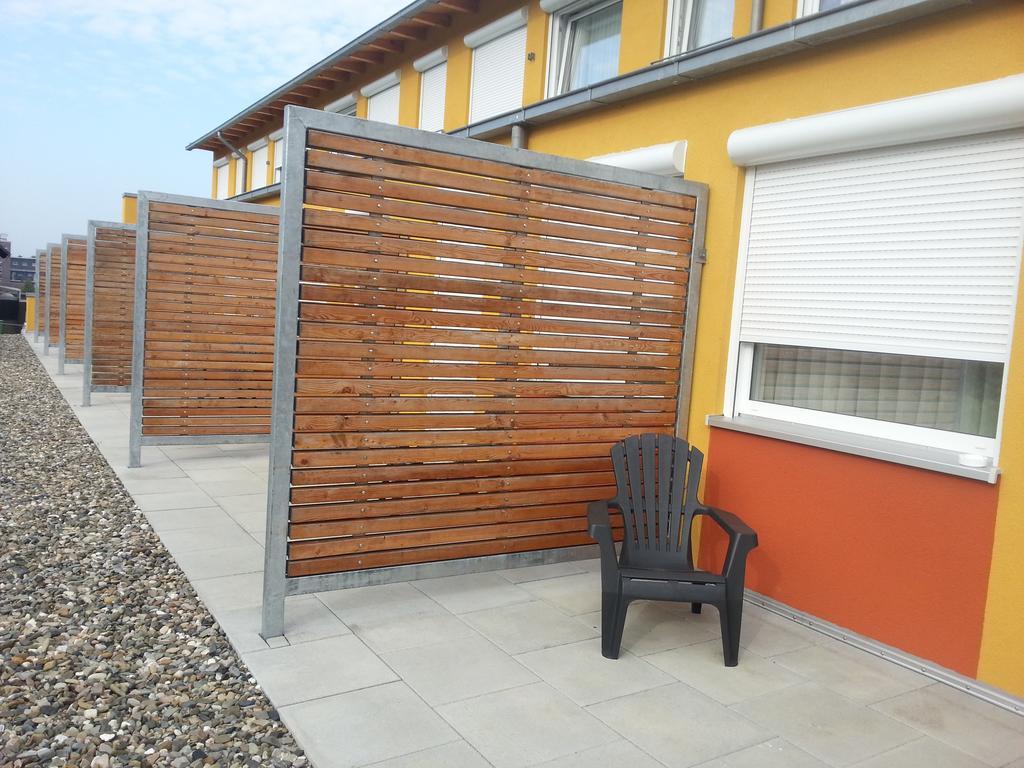 Einzelzimmer mit Gartenblick