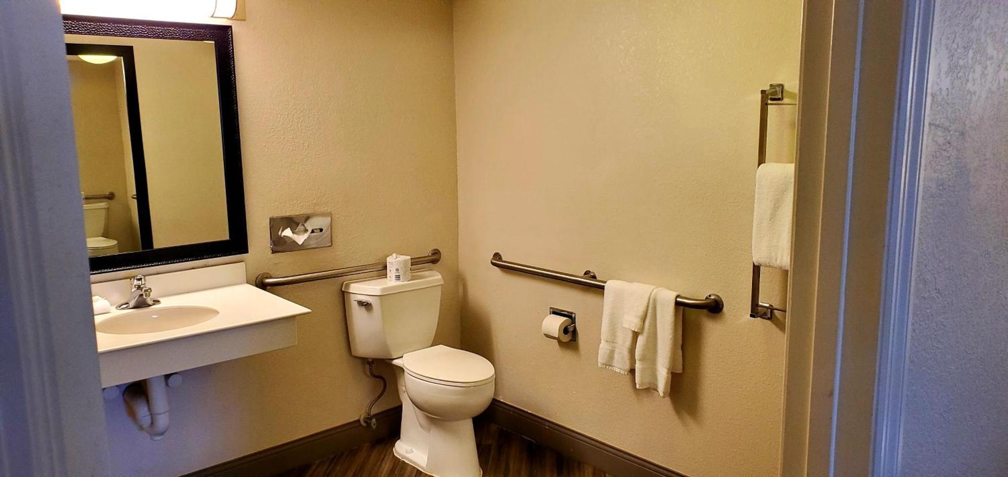 Deluxe Double Room Two Double Beds Mobility or Hearing Accessible Roll Shower Non-Smoking,1276734310:JPEG