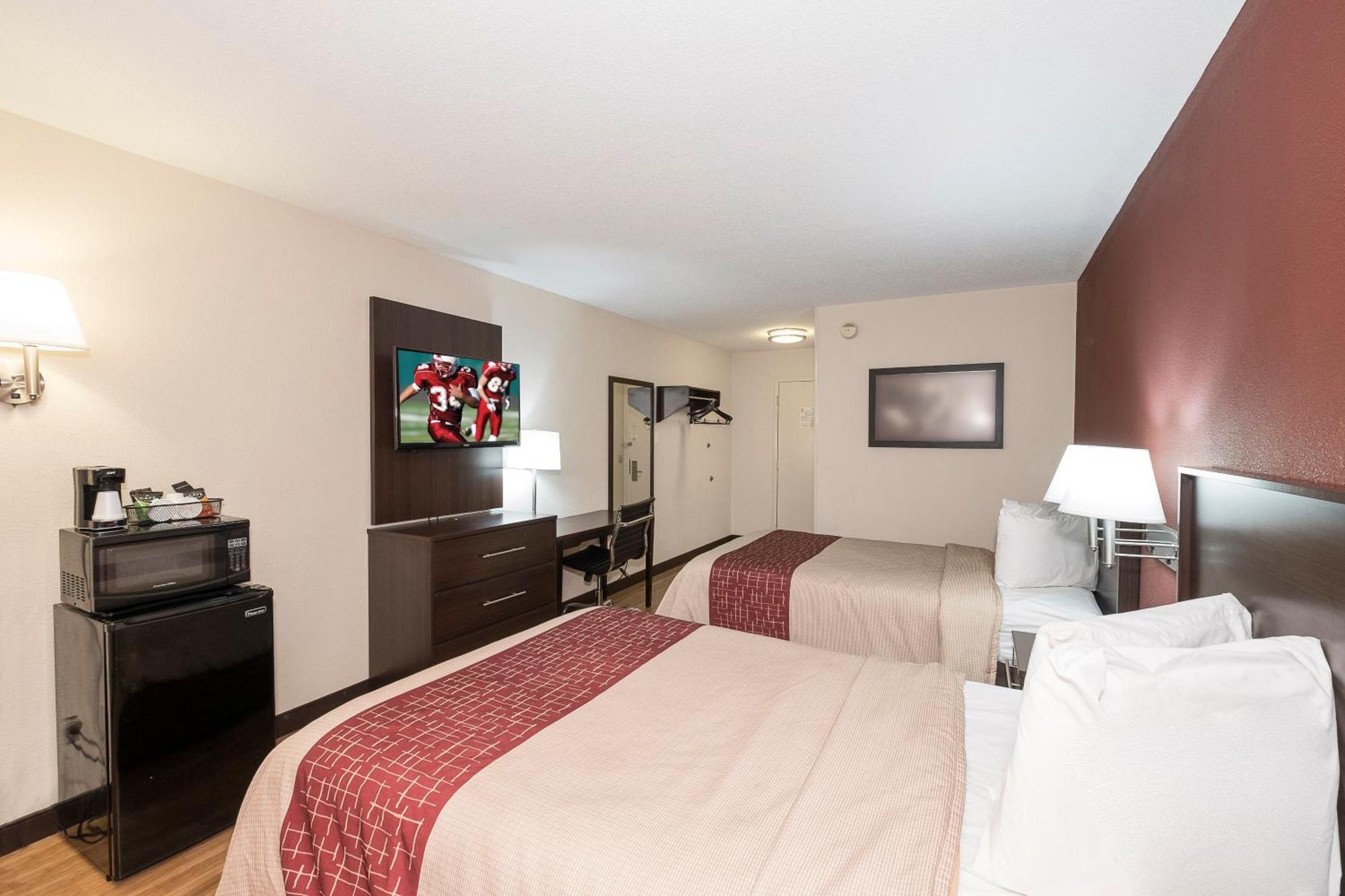 Deluxe Room Two Double Beds Second Floor Non-Smoking