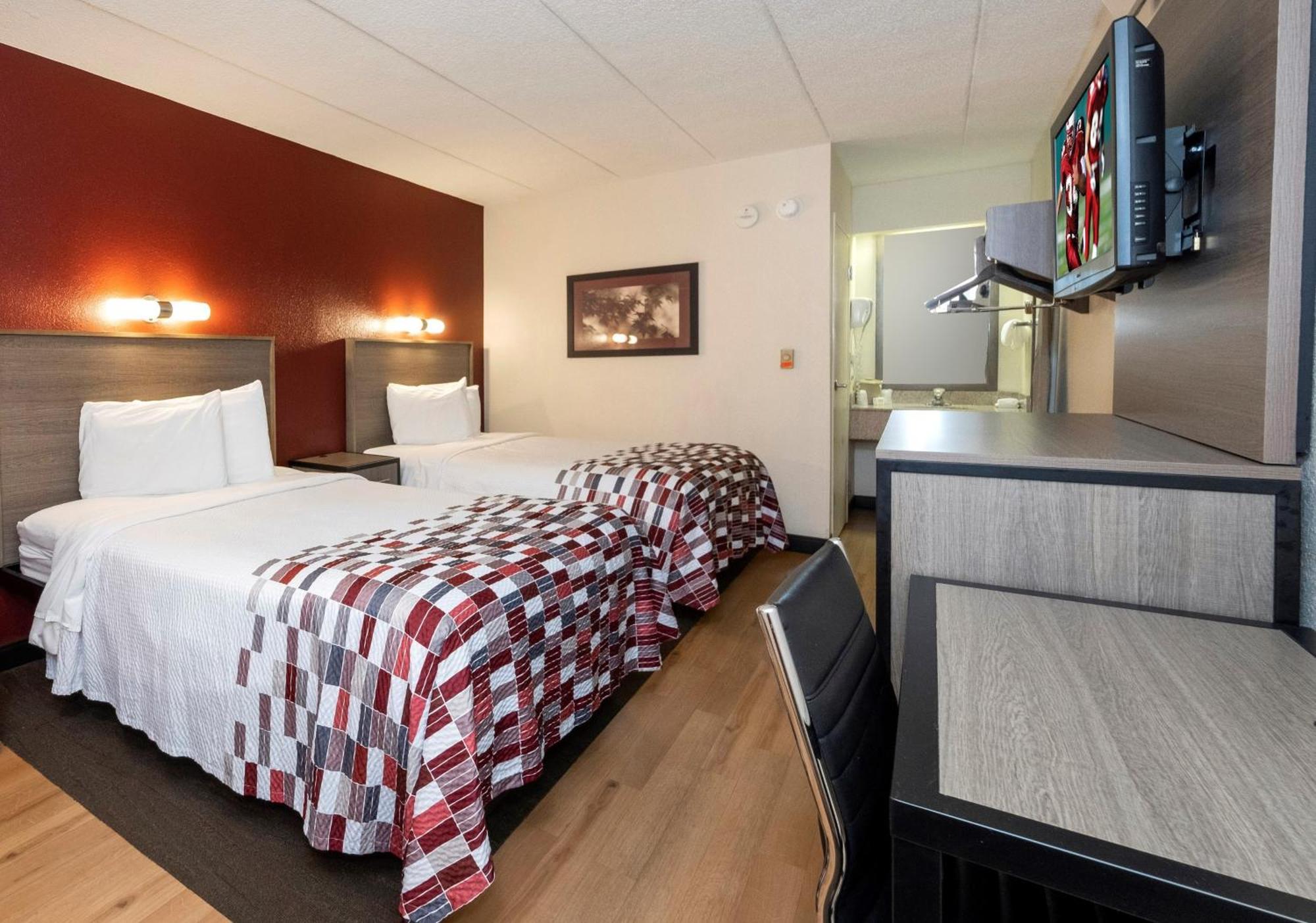 Deluxe Room Two Double Beds Non-Smoking