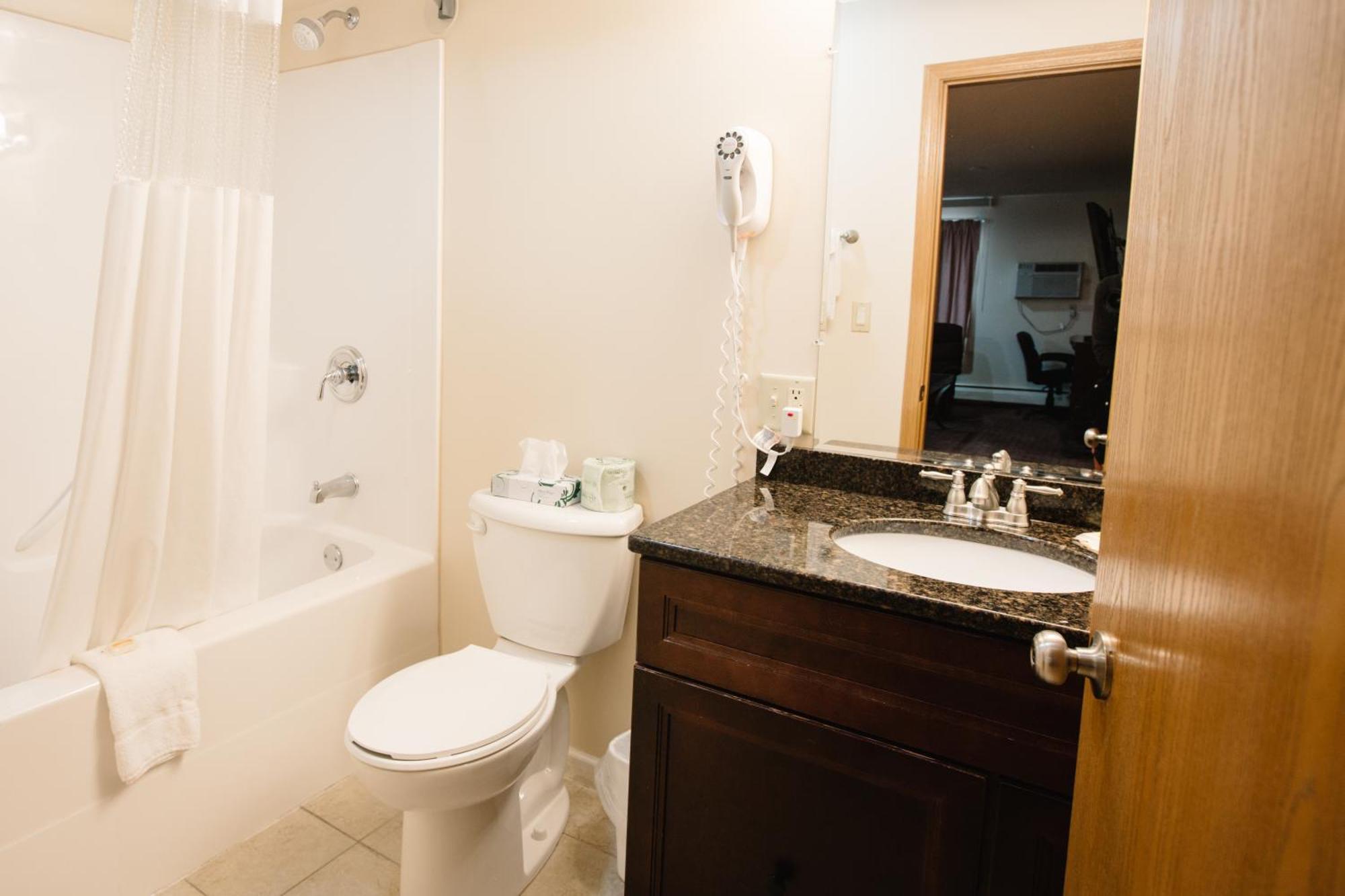 Queen Room Two Queen Beds Roll Shower Mobility Accessible or Non-Smoking