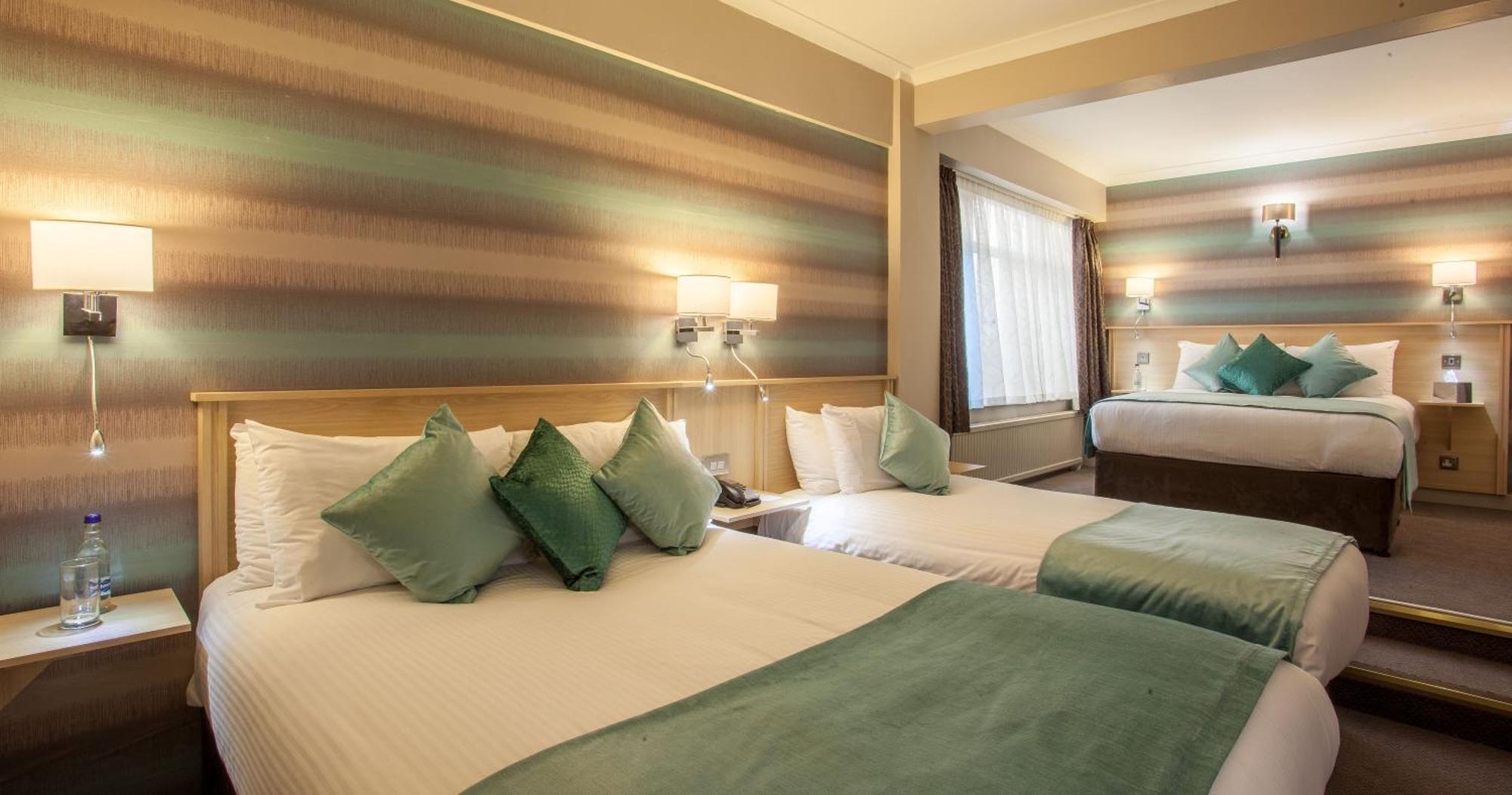 Family Room with Double and Two Single Beds