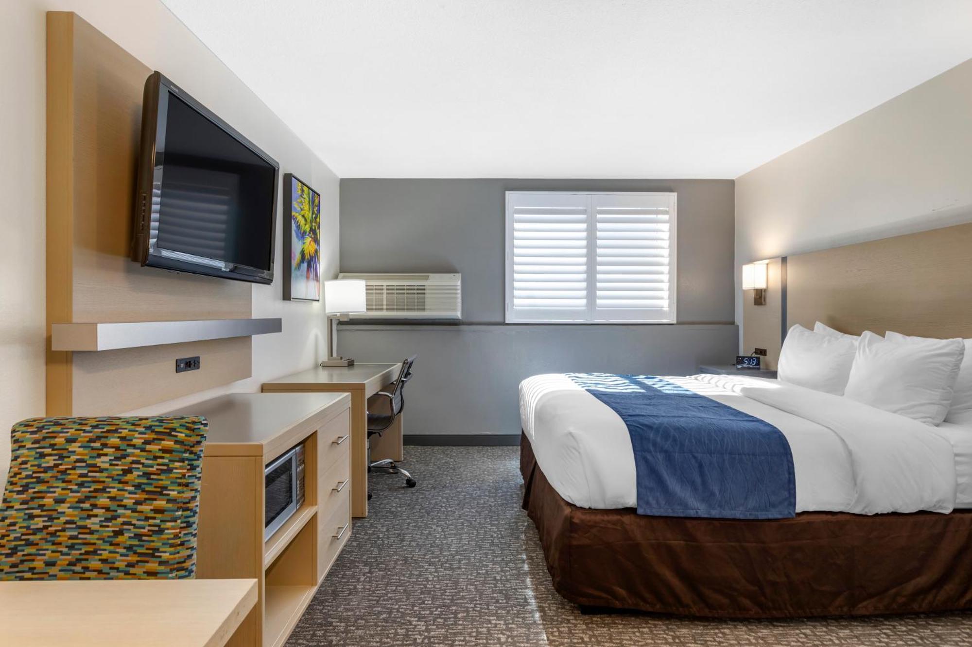Larger Room 1 King Bed Wet Bar Non Smoking