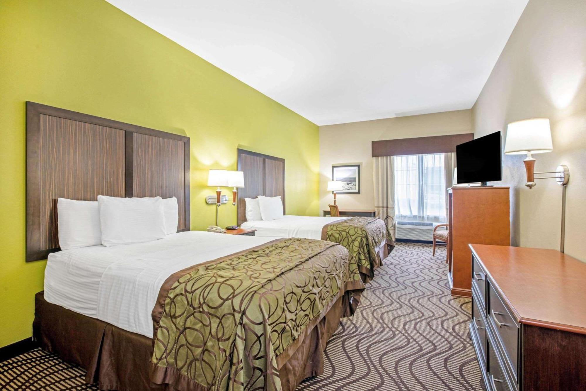 Queen Room Two Queen Beds Mobility or Hearing Accessible Tub Grab Bars Non-Smoking