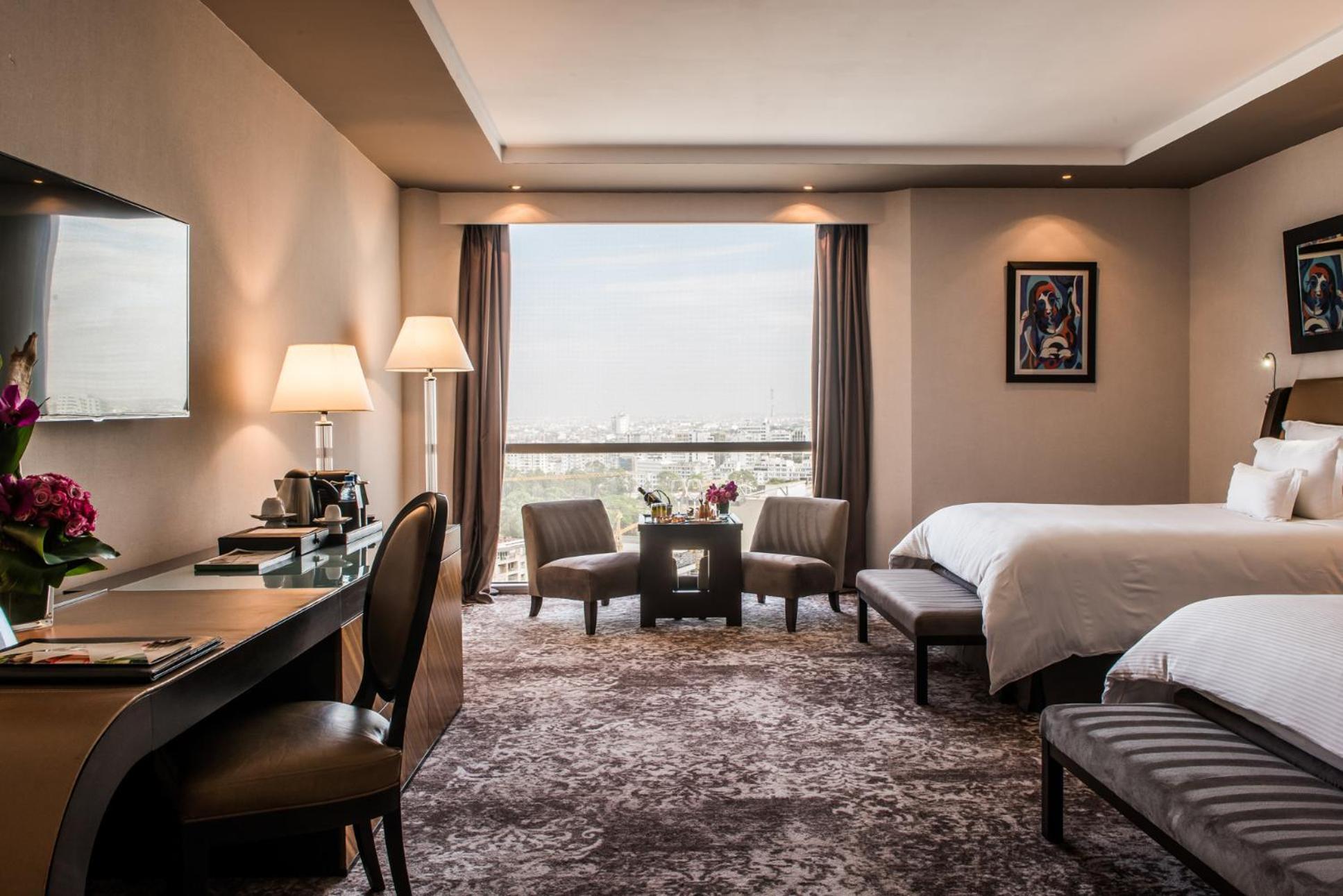 Privilege Room 2 Queen Size Beds City View