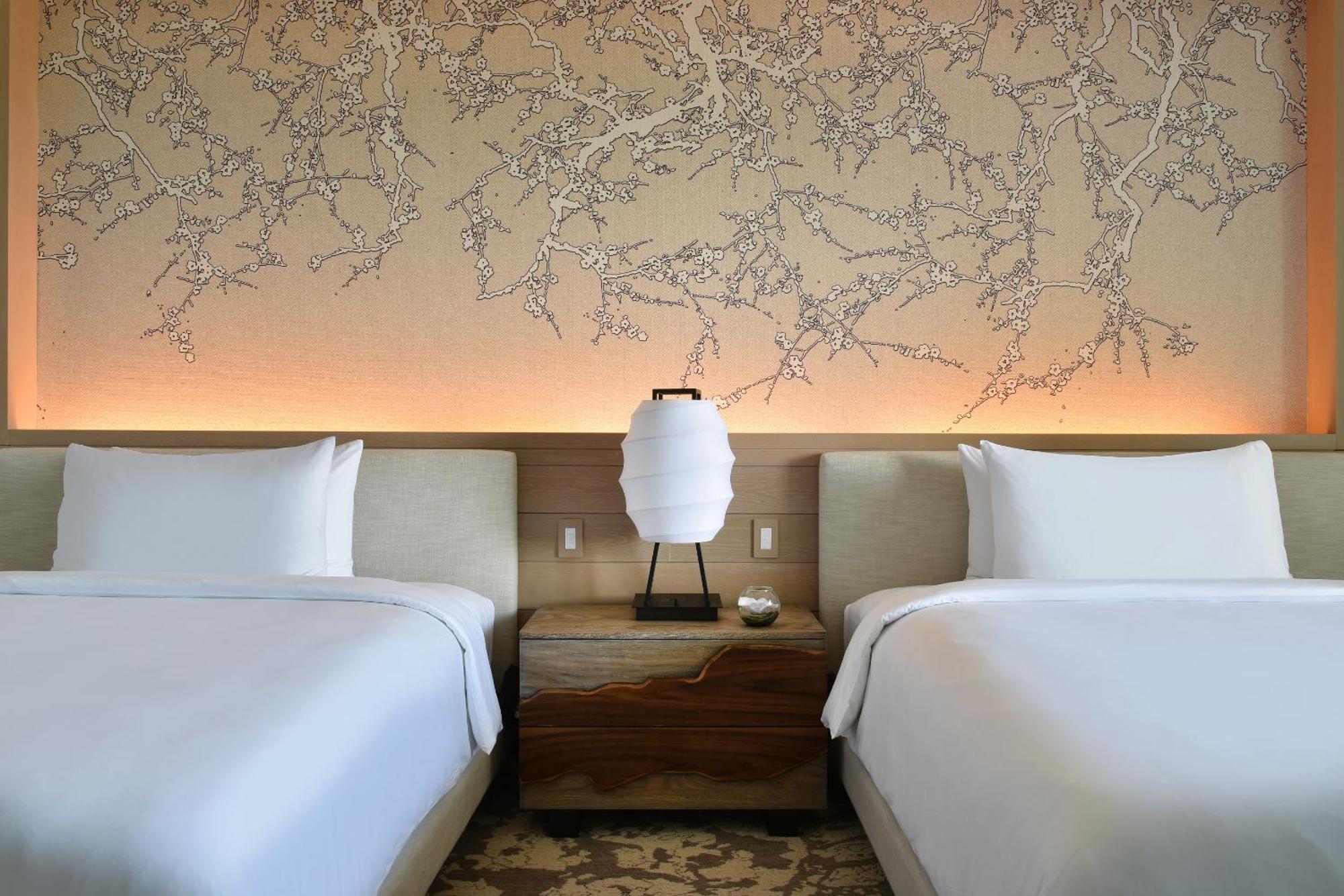 Junior Suite mit Blick auf die Bucht, 2 Queensize-Betten