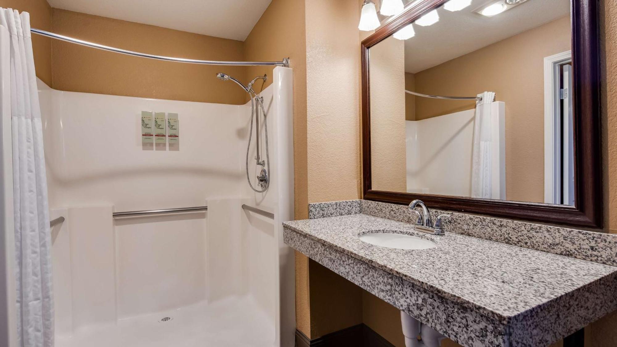 Queen Room Walk Shower Mobility Access or Communication Assistance or Non-Smoking