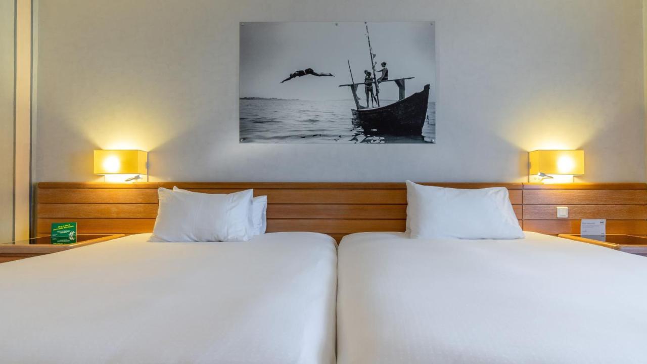 Premium Double Room with Two Double Beds, Balcony and Garden View