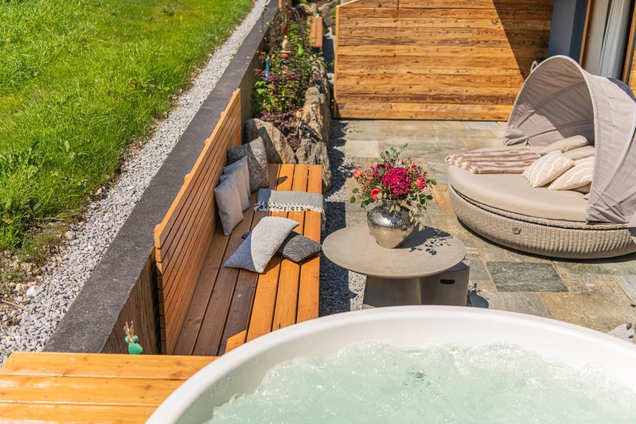 Apartment mit Gartenblick