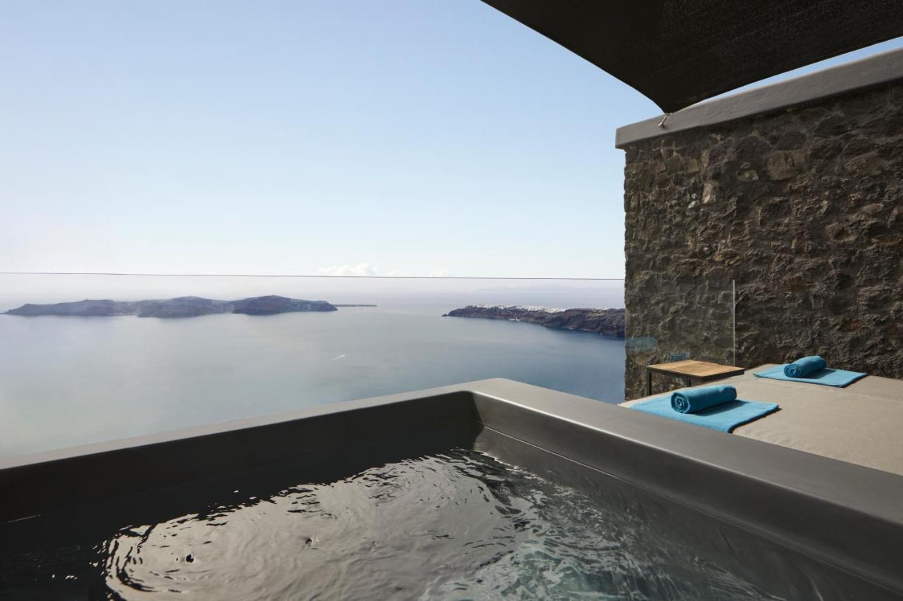 Kivotos Villa Sunset View with Outdoor Hot Tub & Indoor Pool