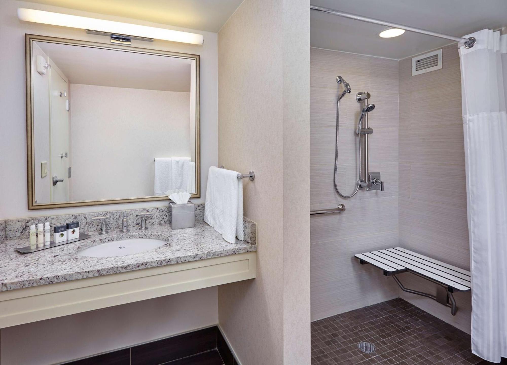 Double Room Two Beds Roll Shower Disability Access
