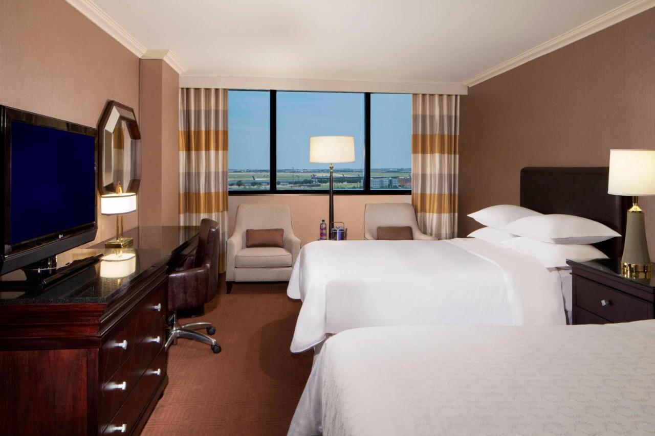 Zimmer mit 2 Doppelbetten - Clubetage, obere Etage
