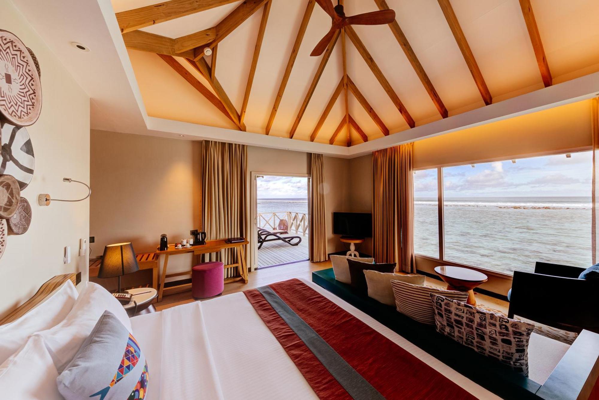 Water Bungalow speedboat transfers 1 up to 2 guests stays valid to 31 Oct 2027 Spa & F&B