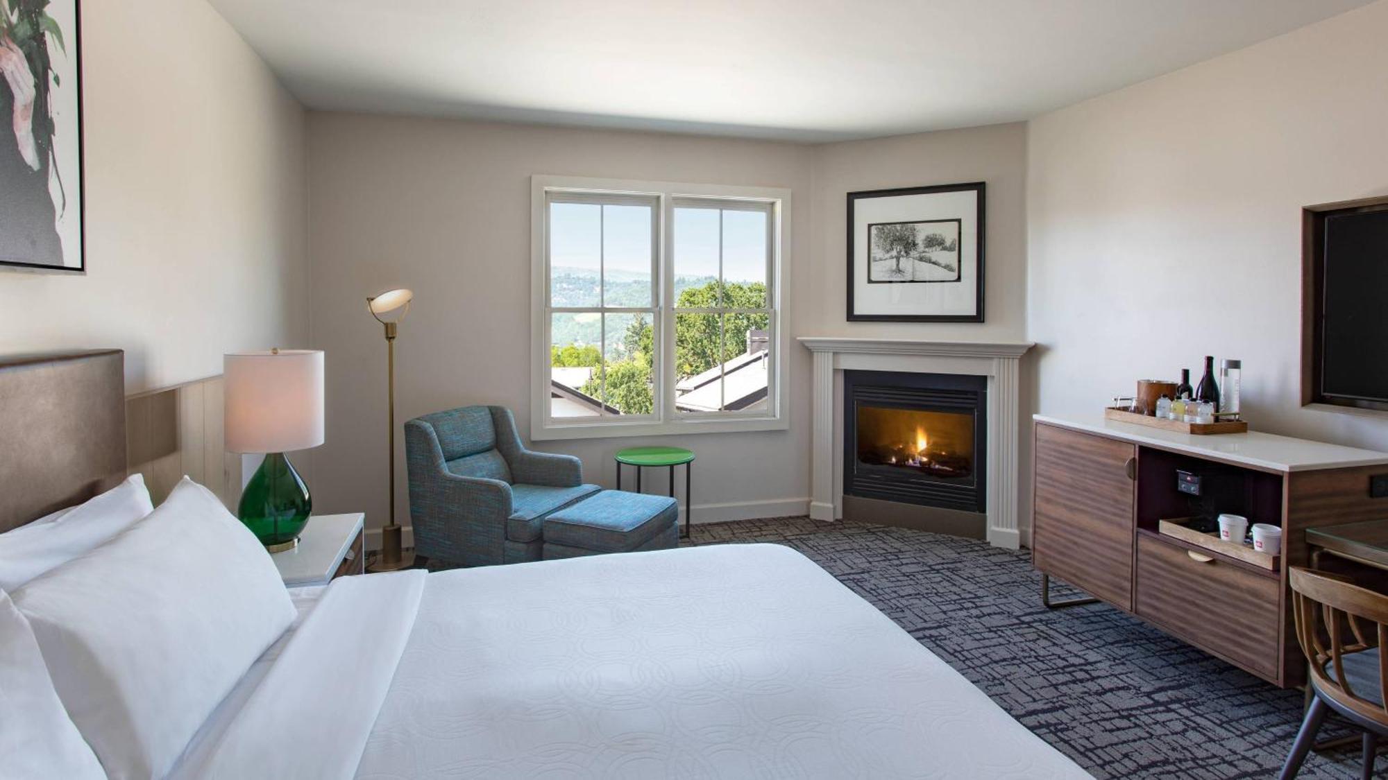 Lodge con cama extragrande