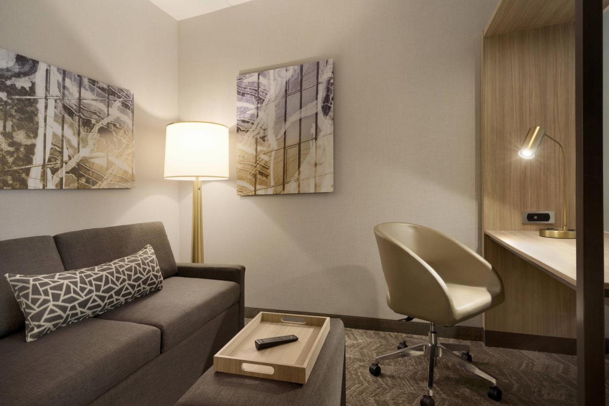 King Suite with Trundle Sofa - Hearing Accessible