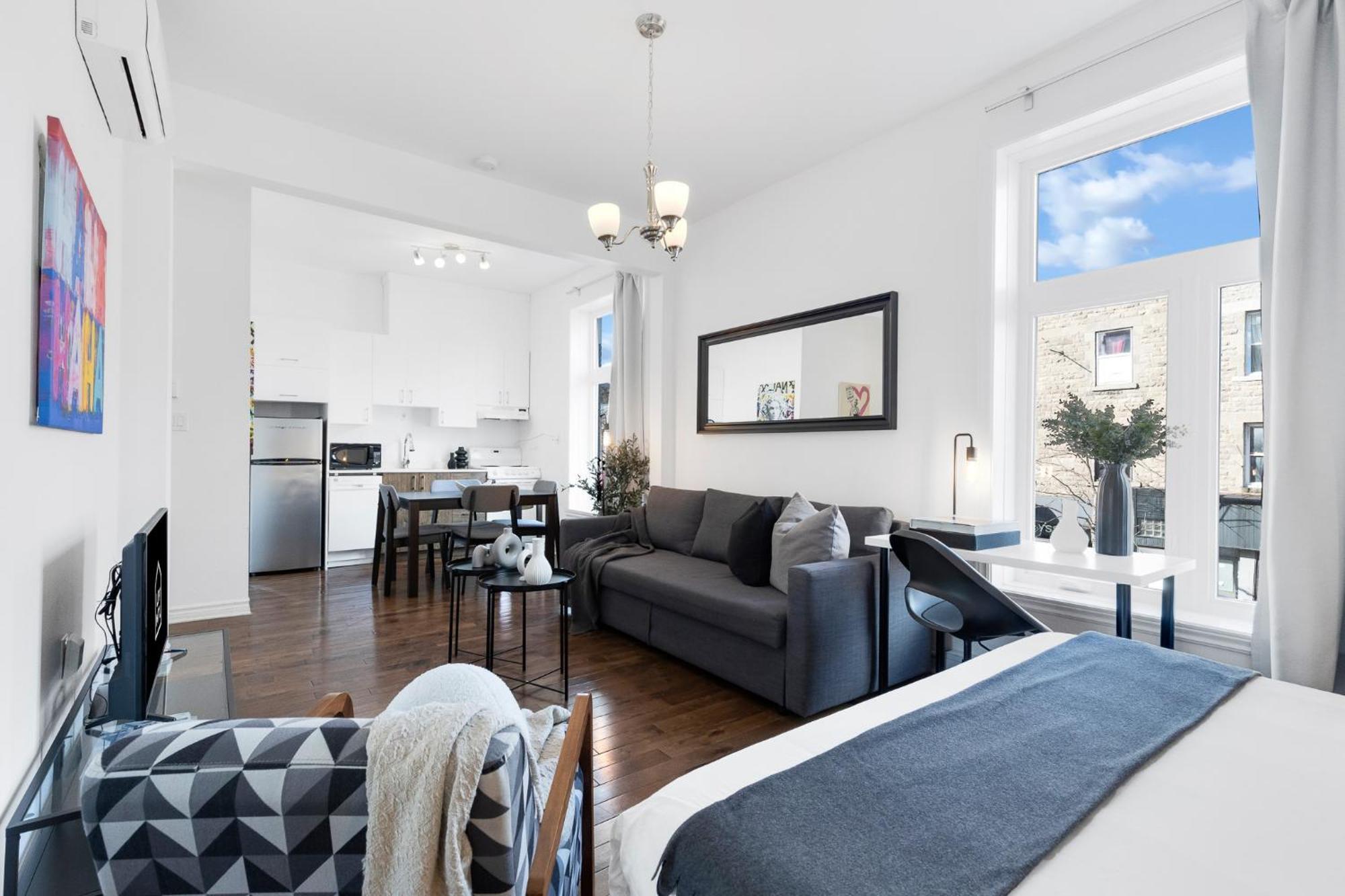 Studio Apartment Balcony