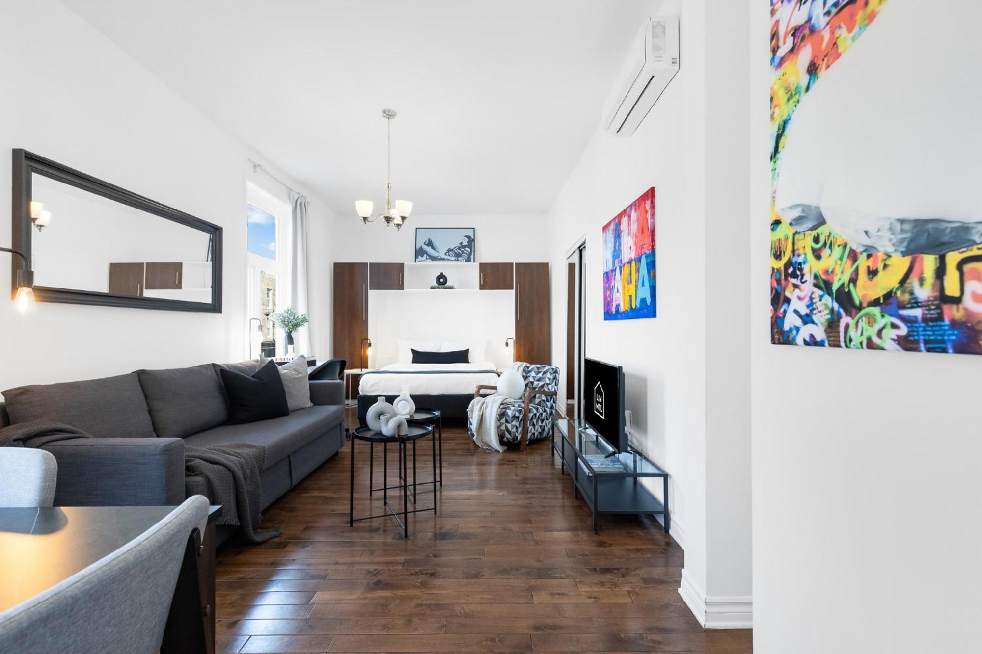 Studio Apartment Balcony