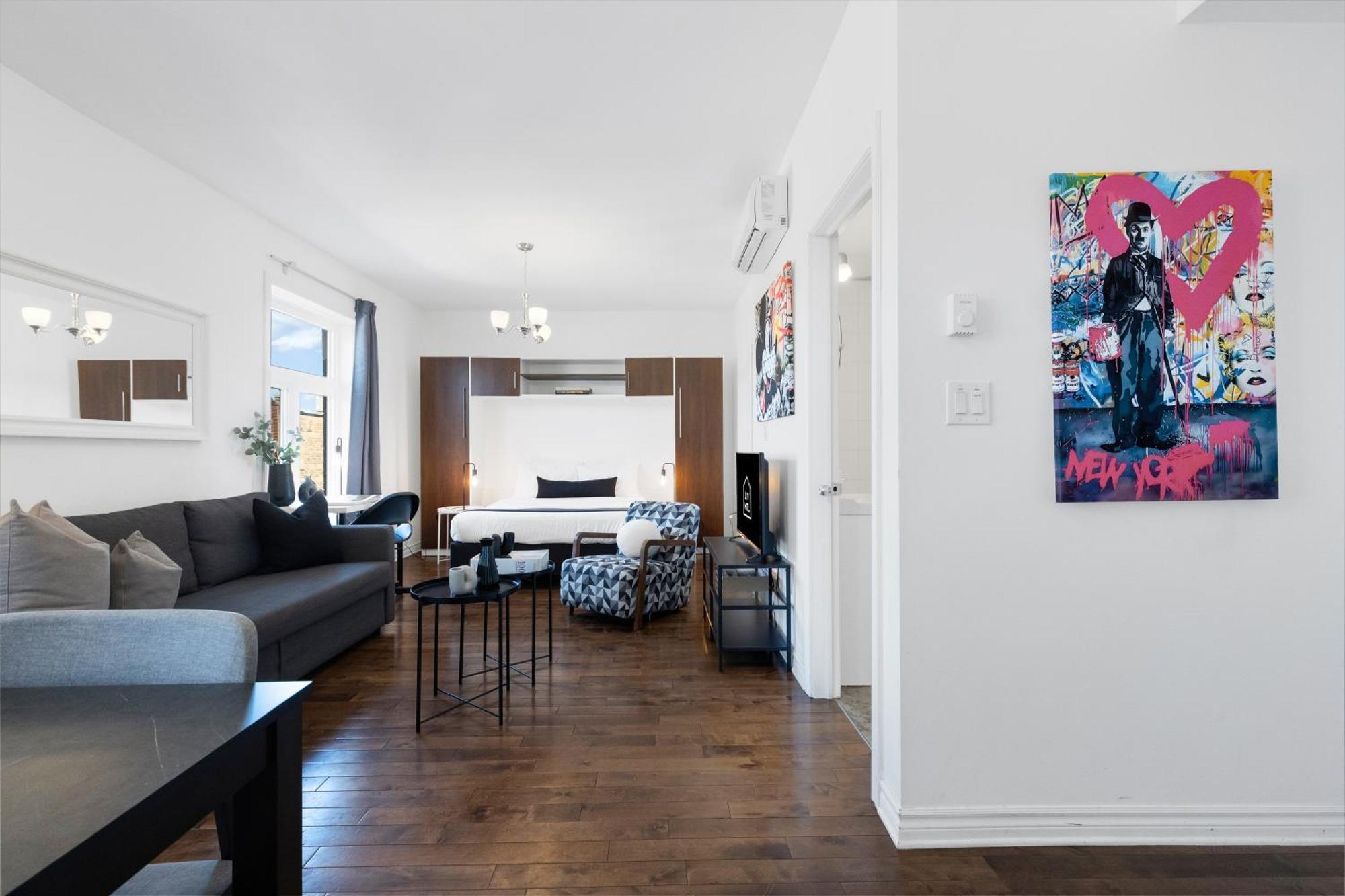 Studio Apartment Balcony