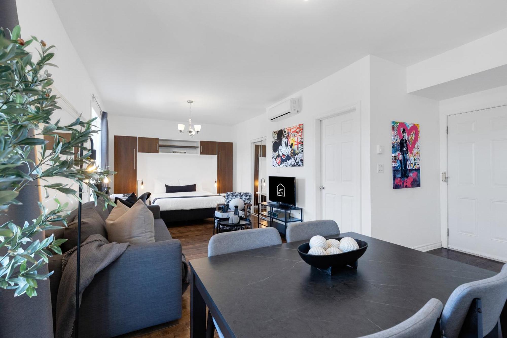 Studio Apartment Balcony