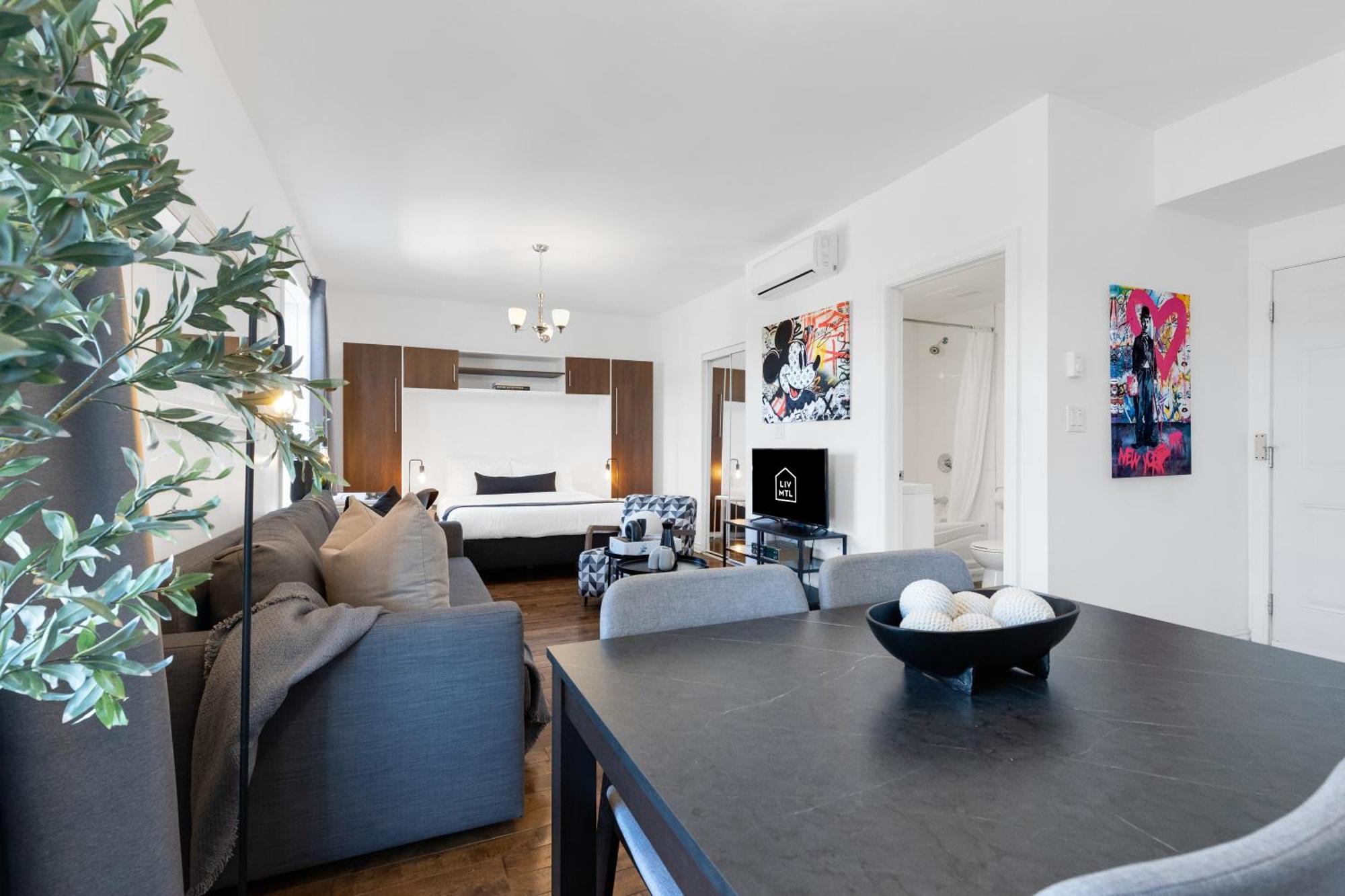 Studio Apartment Balcony