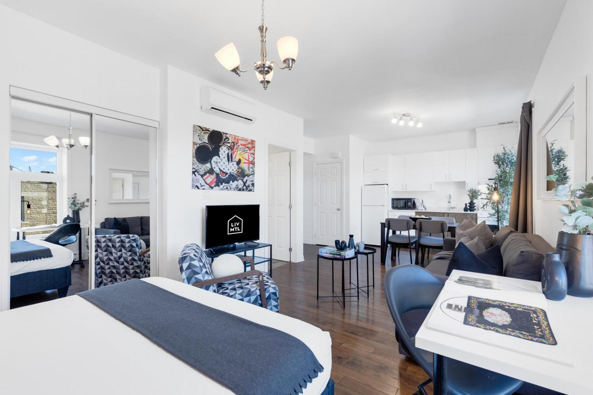 Studio Apartment Balcony