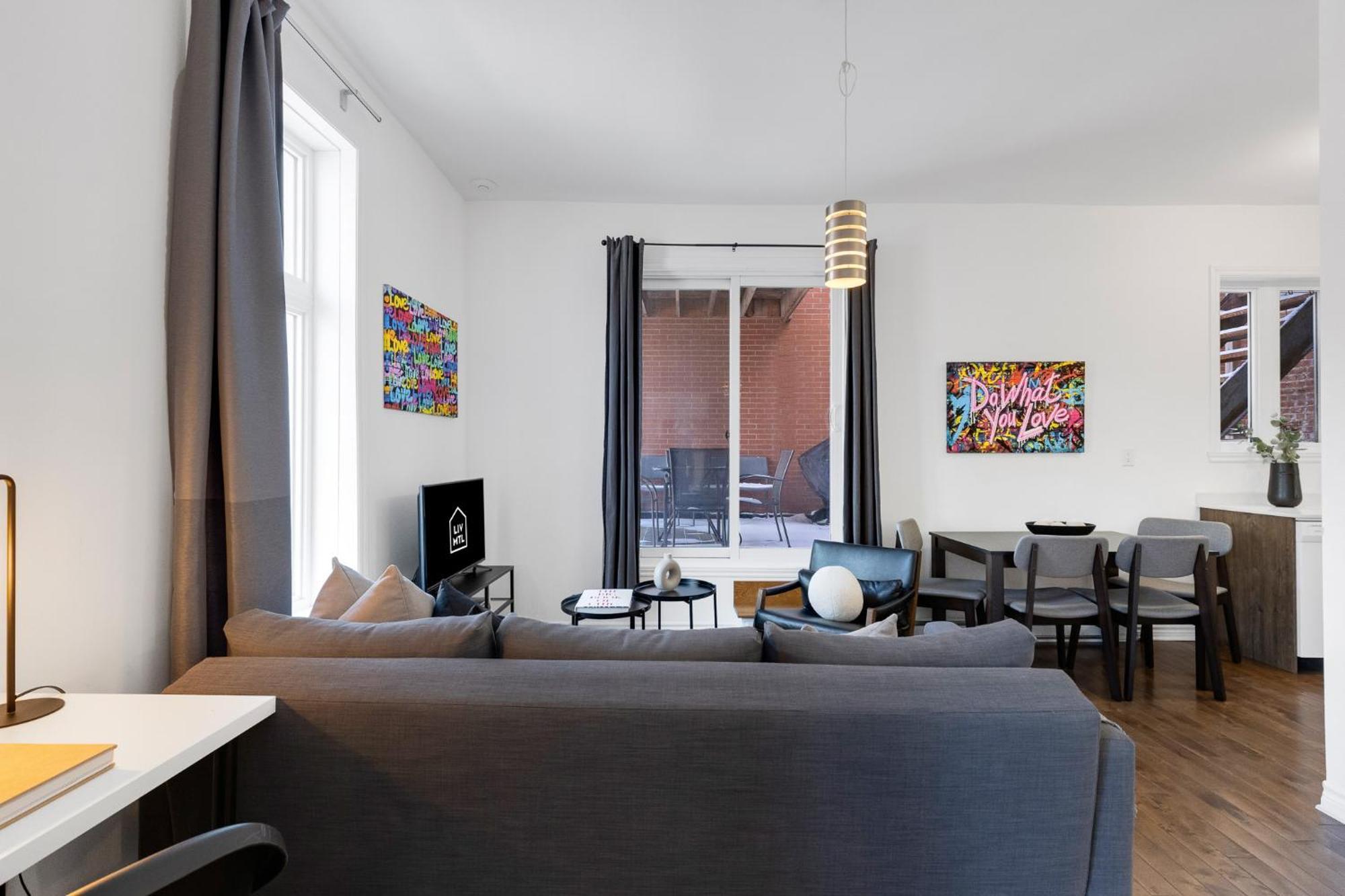 One-Bedroom Apartment Balcony
