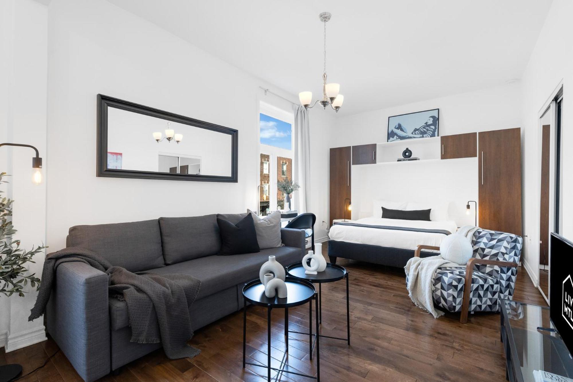 Studio Apartment Balcony