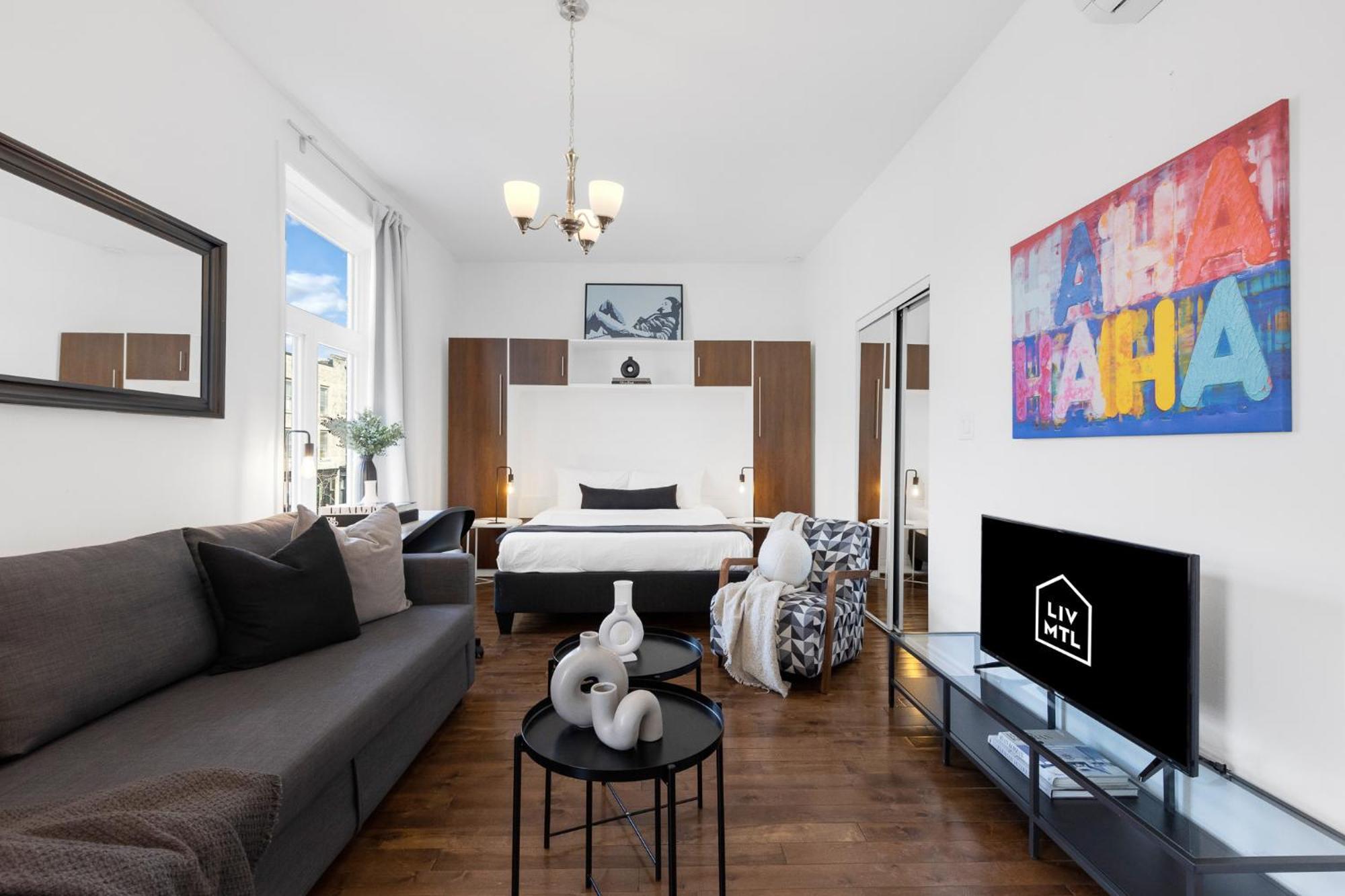 Studio Apartment Balcony