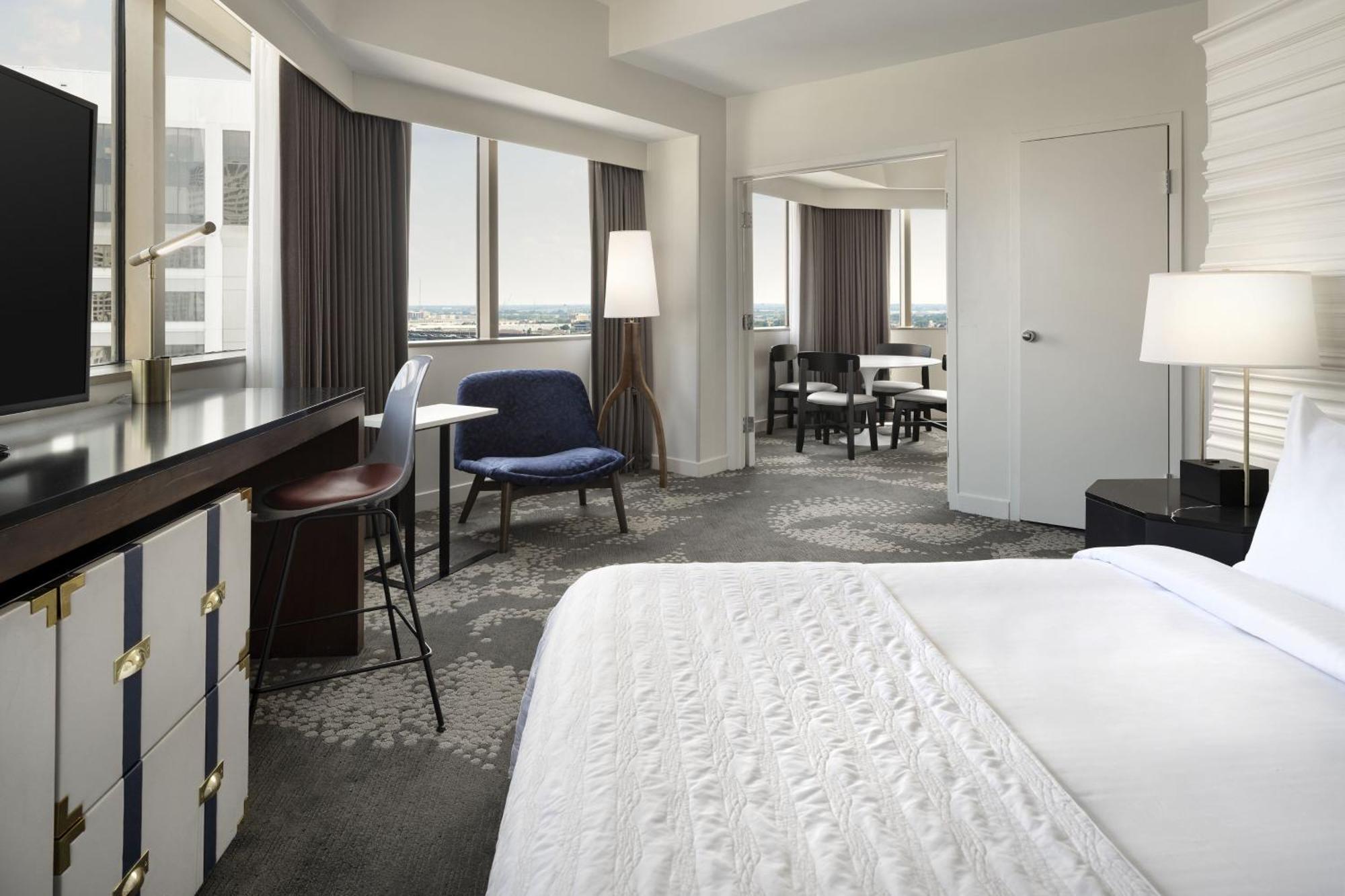 Luxuriöse Suite mit 1 Schlafzimmer mit Kingsize-Bett