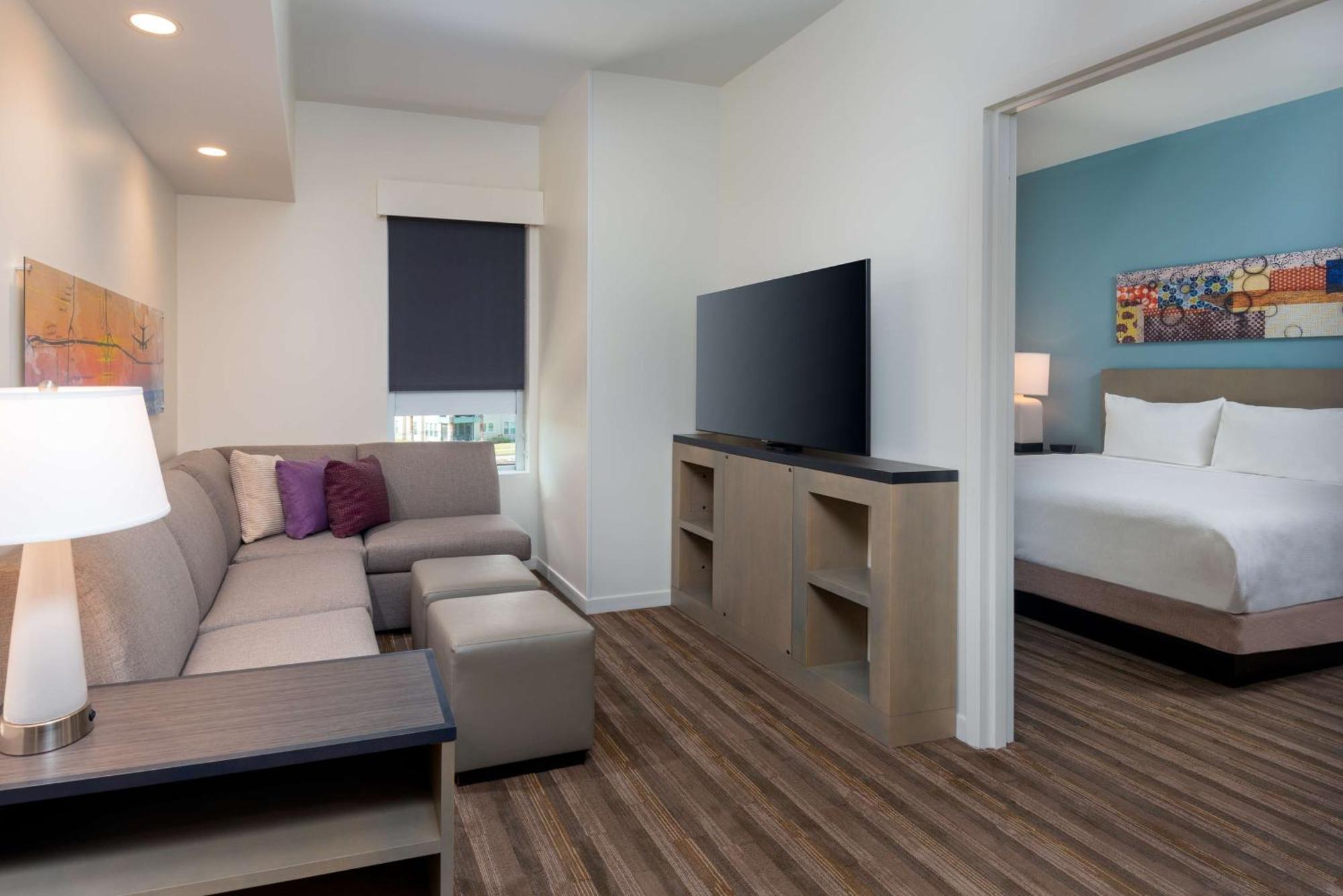 One-Bedroom King Suite with Sofa Bed and Kitchen