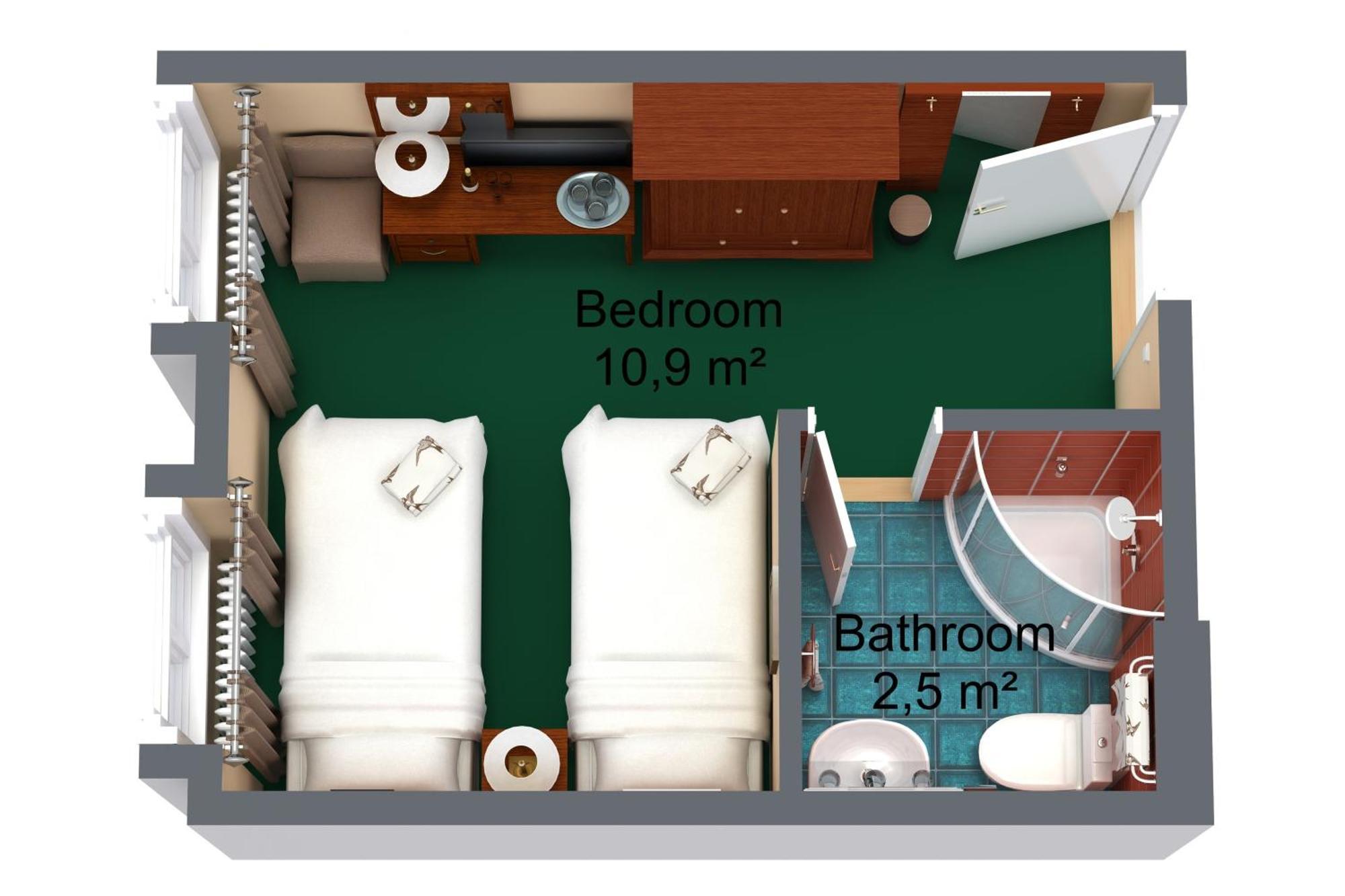 Standard Twin Room