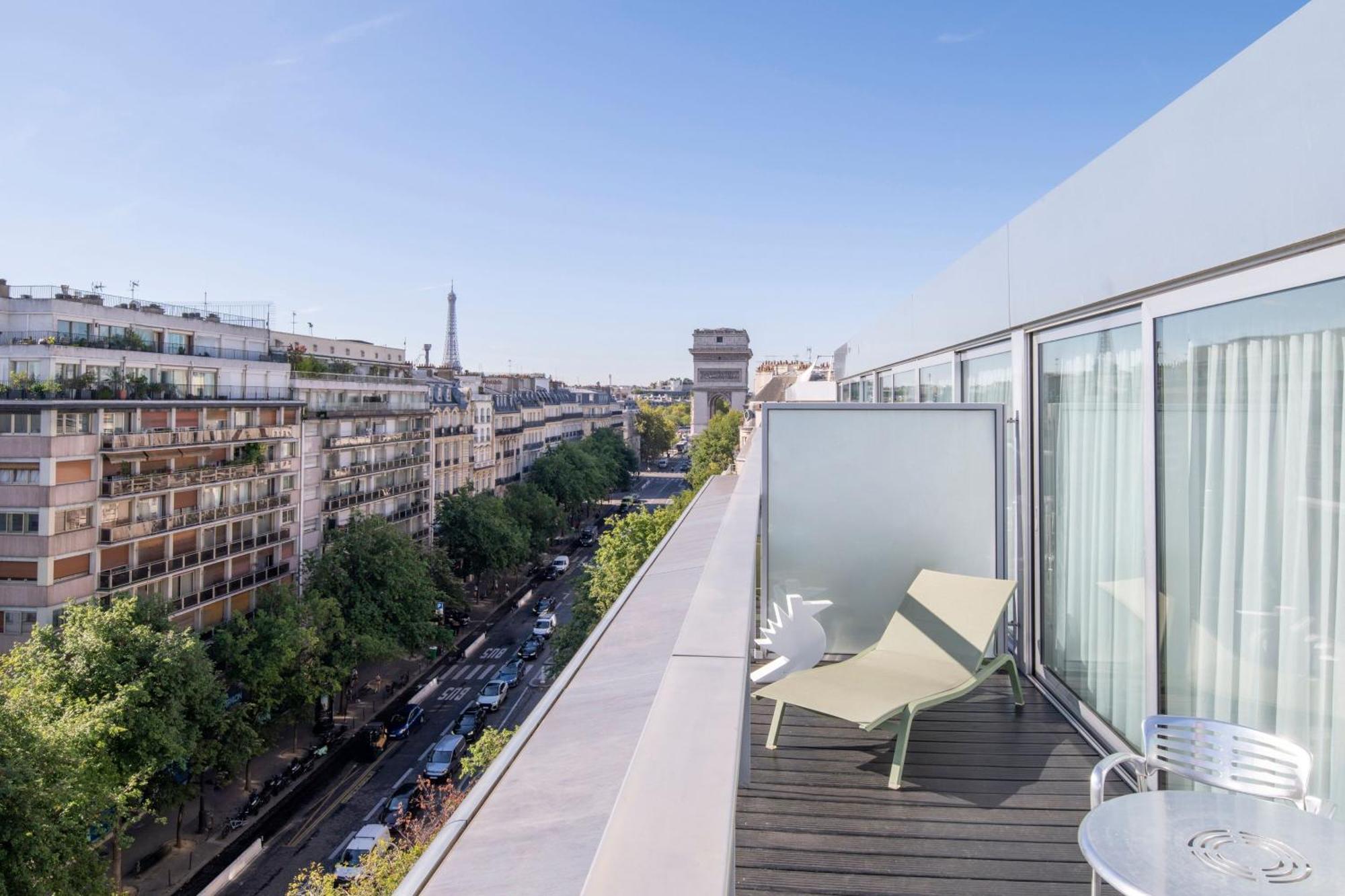 Paris Sky View Terrace Room Eiffel Tower View