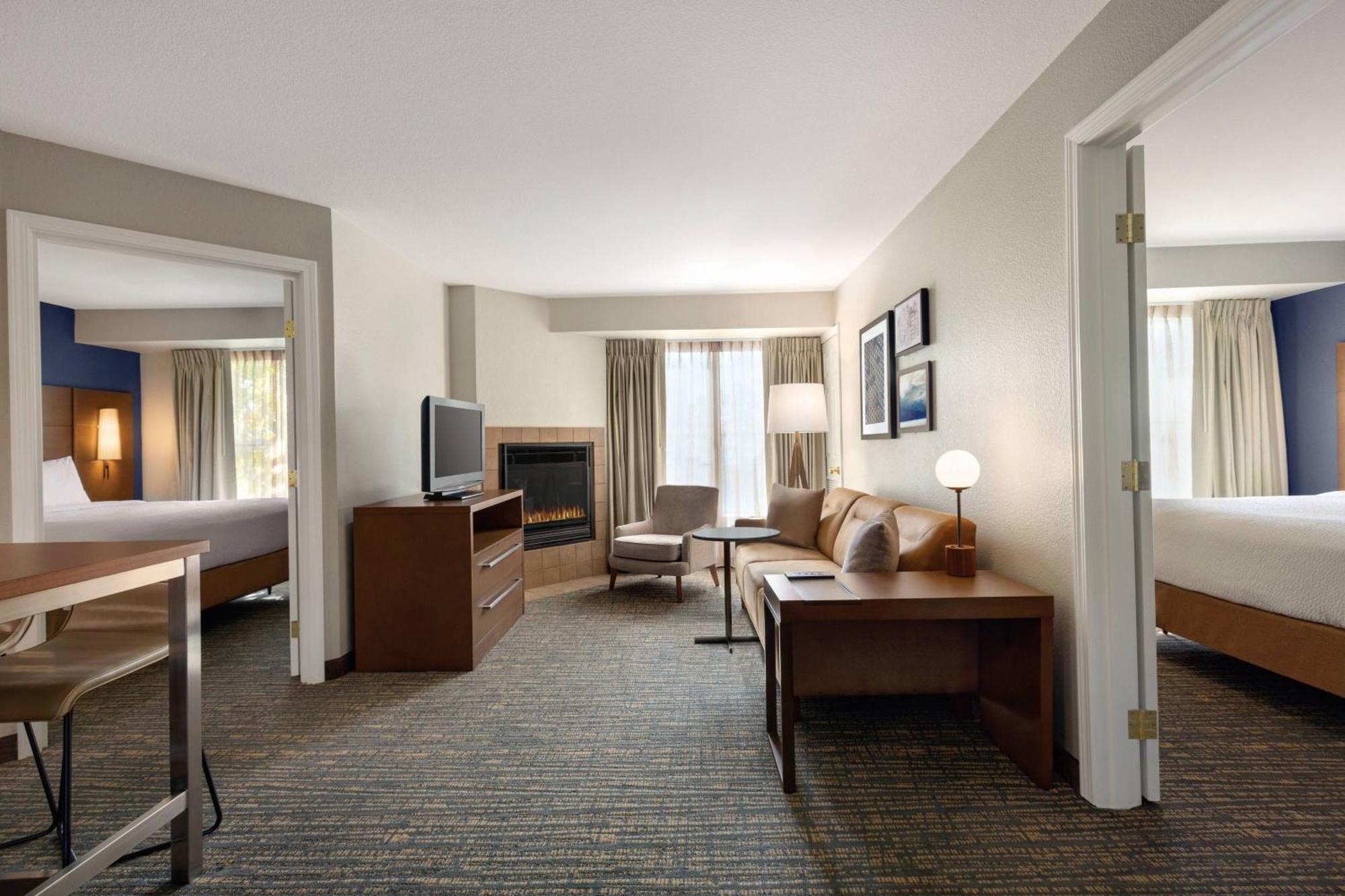 Two-Bedroom Two-Room Suite Fireplace