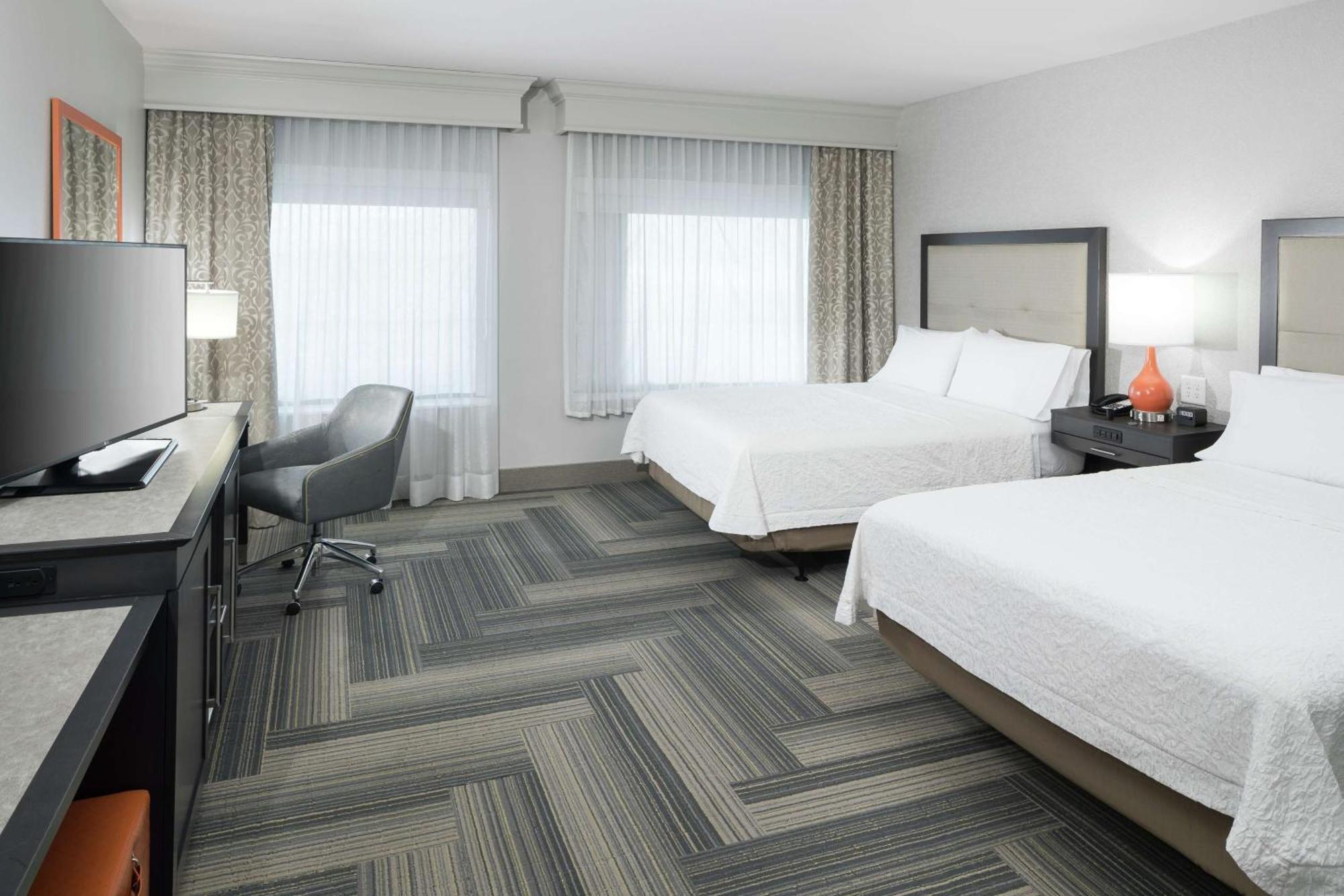 Queen Room Two Queen Beds Walk Shower Hearing Accessible or Non-Smoking