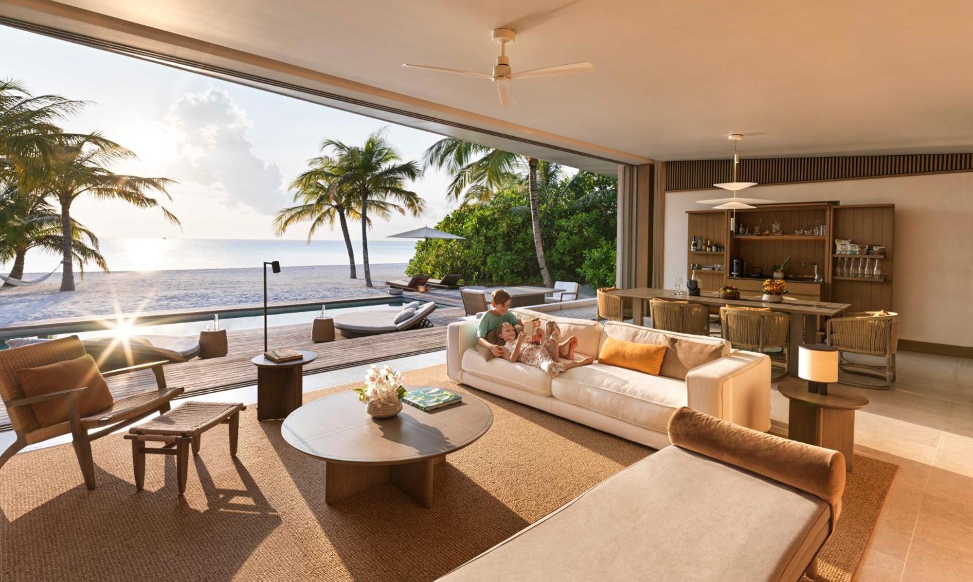 Villa Sunset Beach com 2 Quartos e Piscina