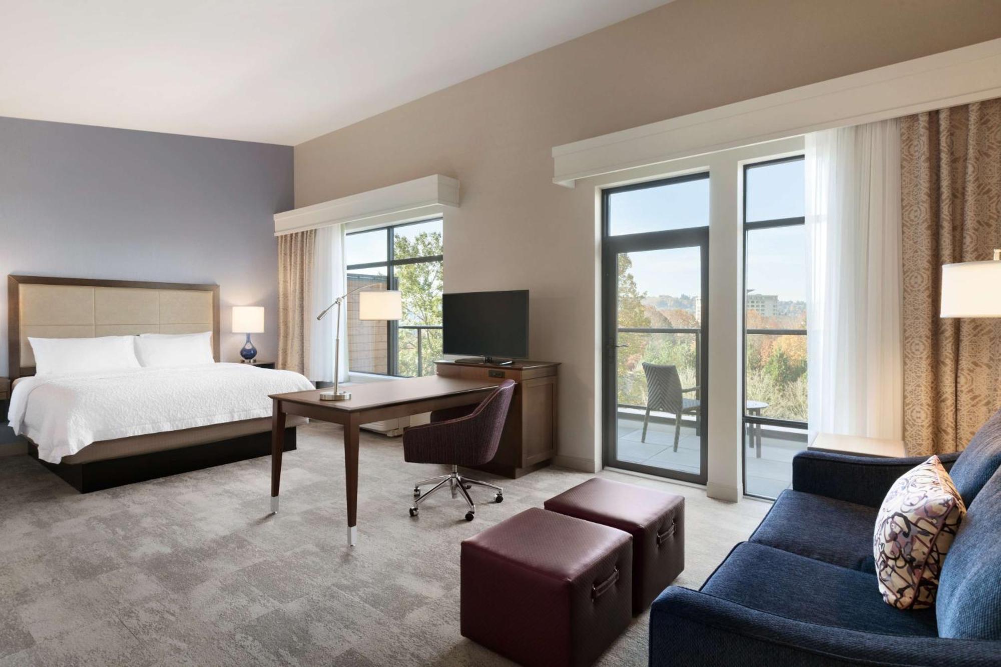 King Studio Suite with Sofa Bed and Balcony - Non-Smoking