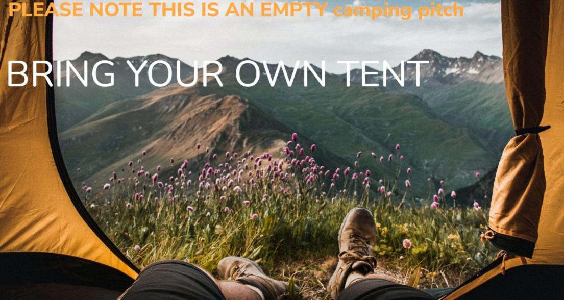 Empty spot bring your own Tent