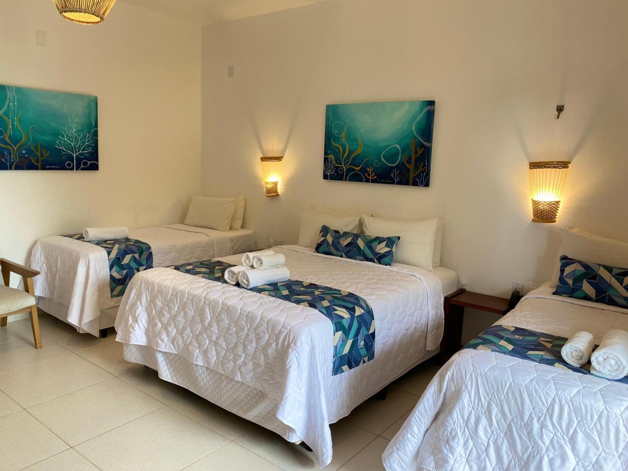Quadruple Room with Sea View
