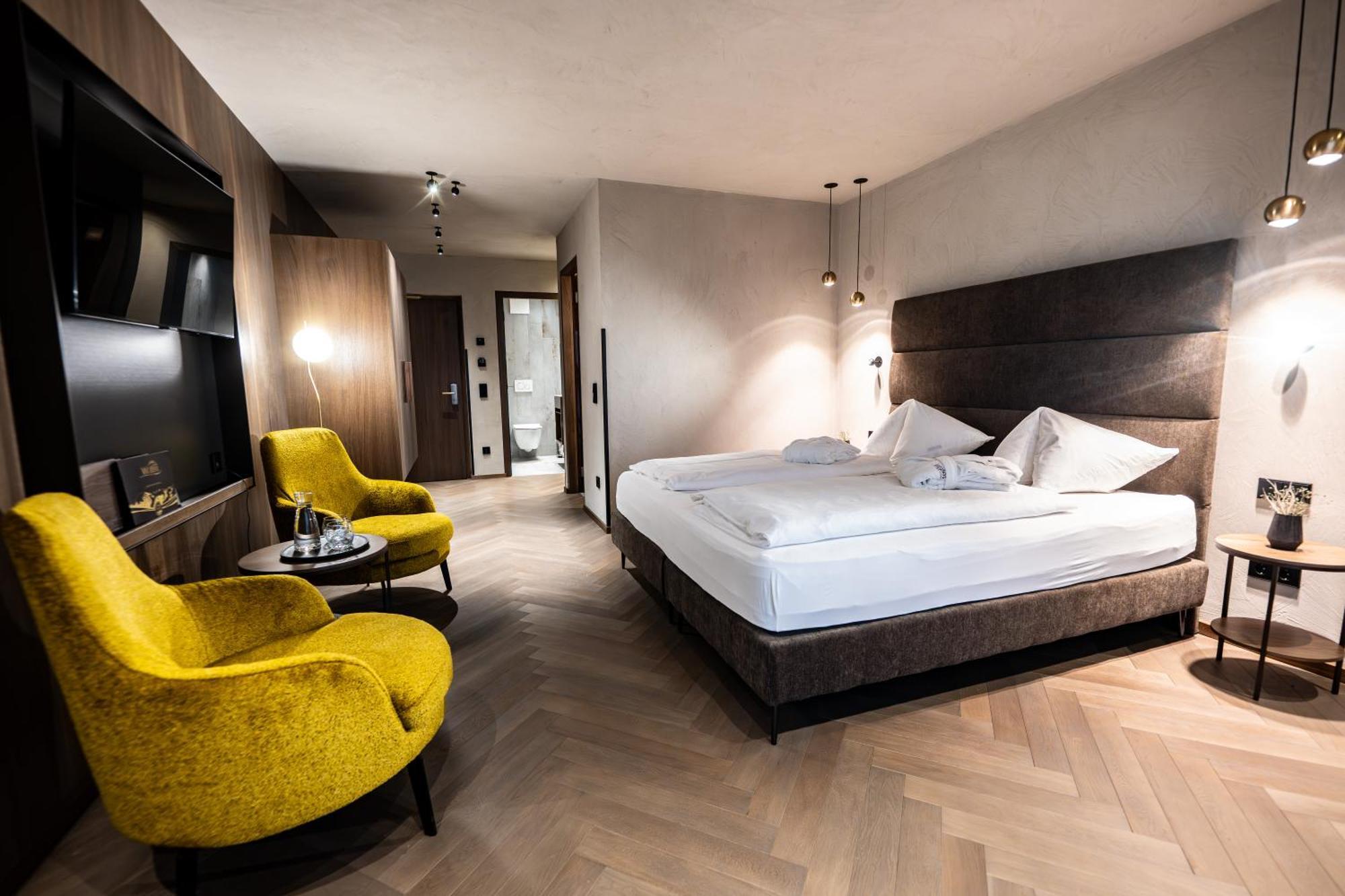 Doppelzimmer mit Bergblick