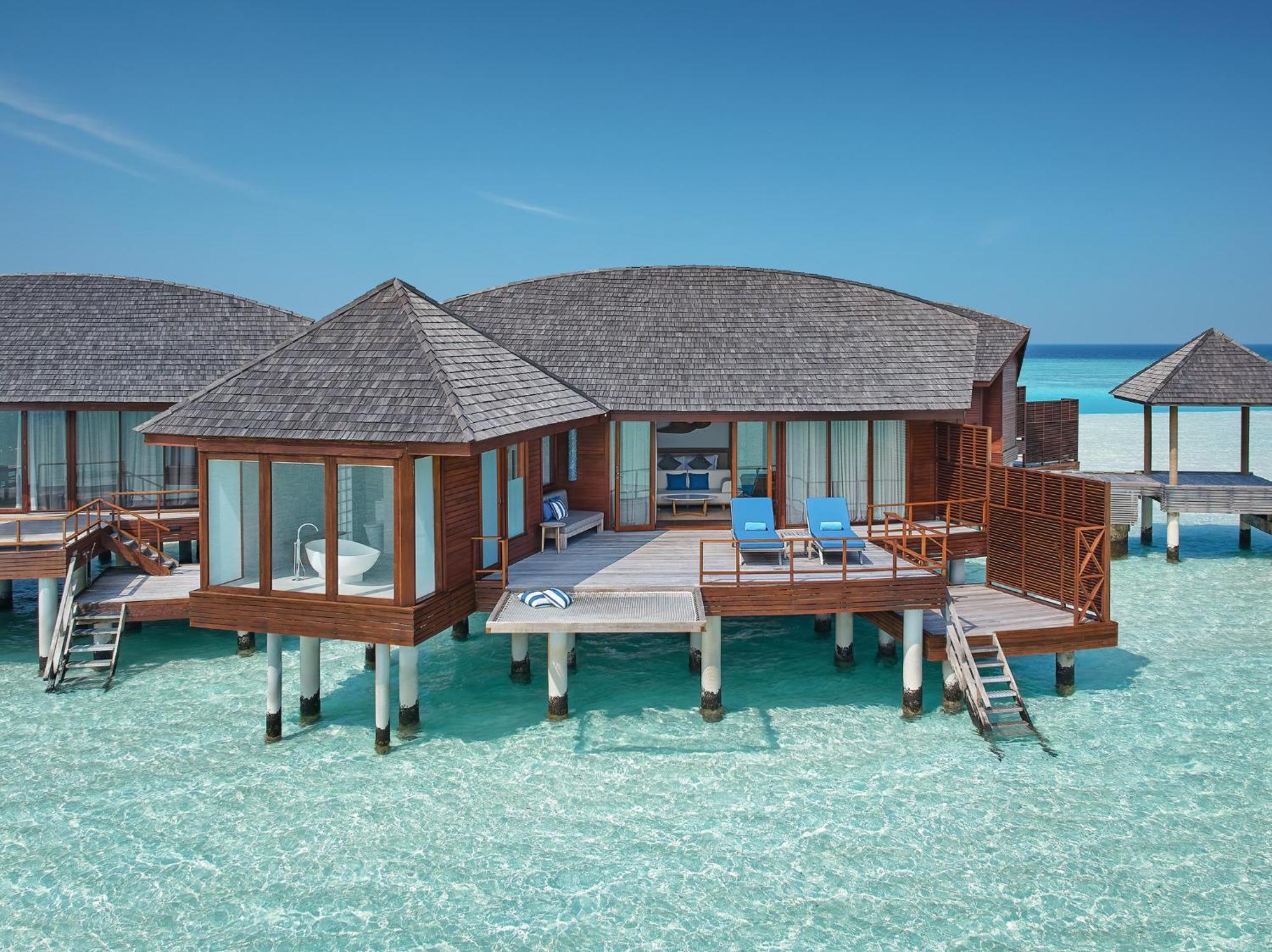 Sunrise Over Water Villa
