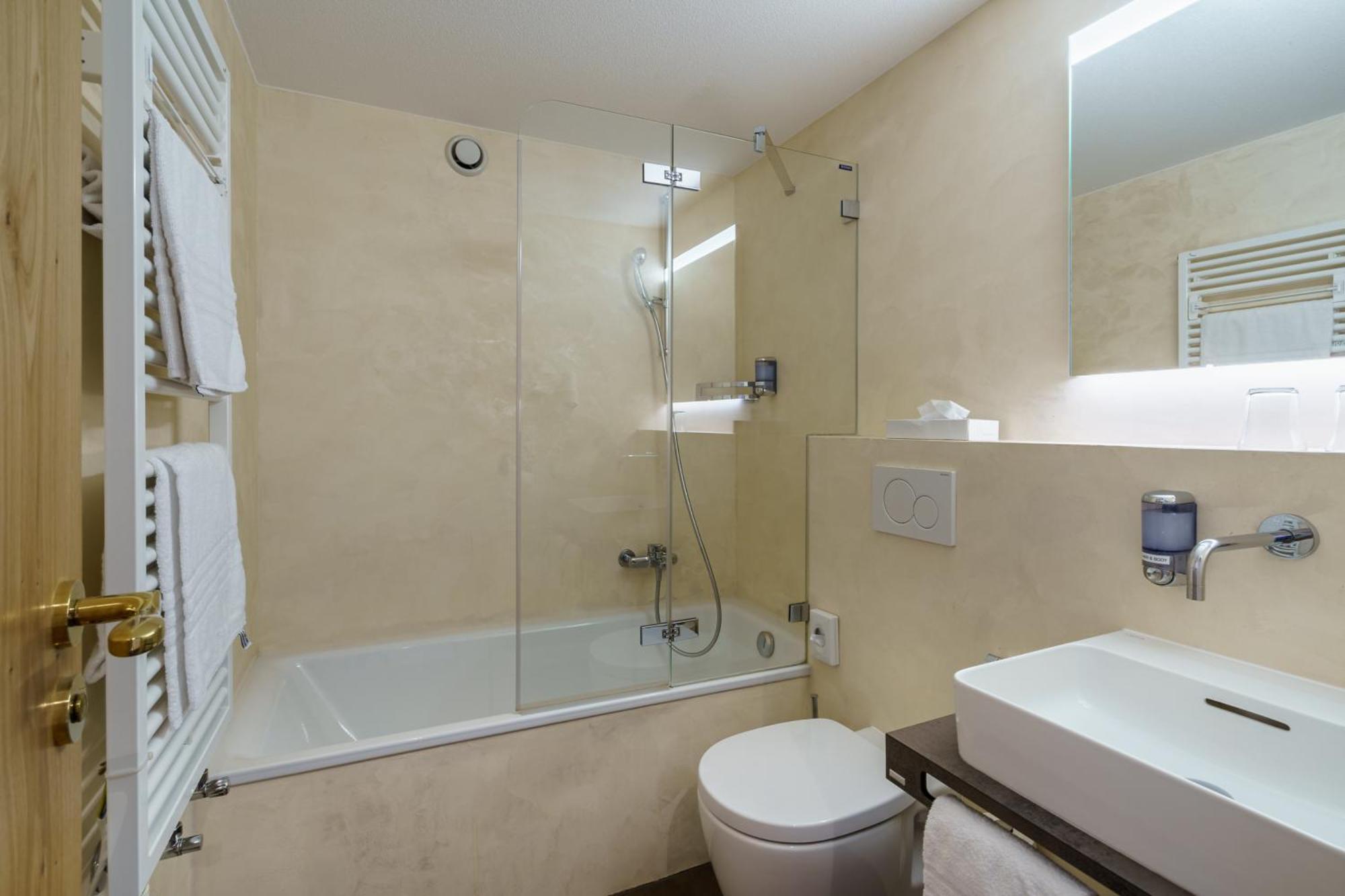 Superior Double Room Matterhorn View Balcony or Ground Floor Terrace