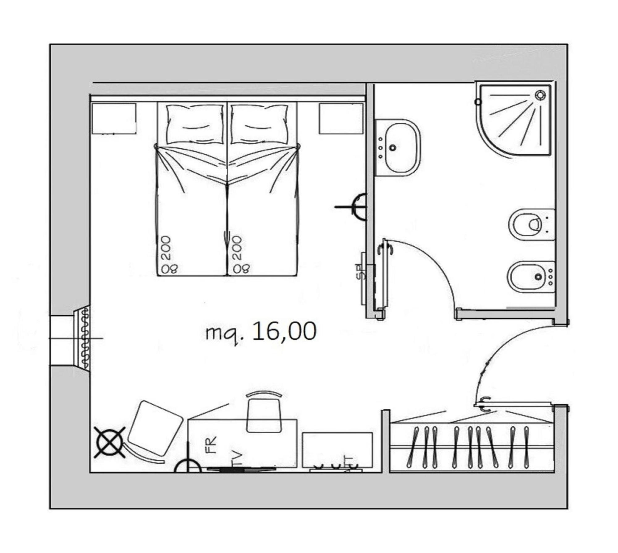 Standard Doppelzimmer