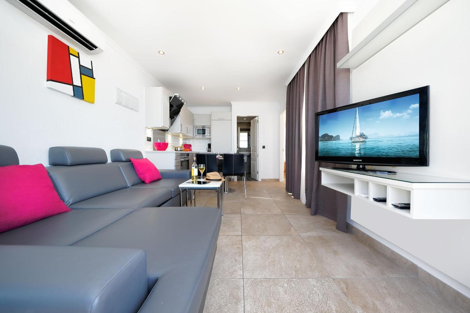 Apartamento Deluxe com 2 Quartos e Vista Mar (2-6 Adultos)