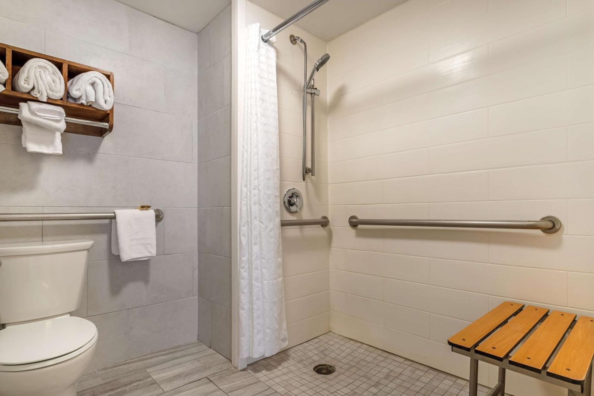 King Room with Roll-In Shower - Disability Access