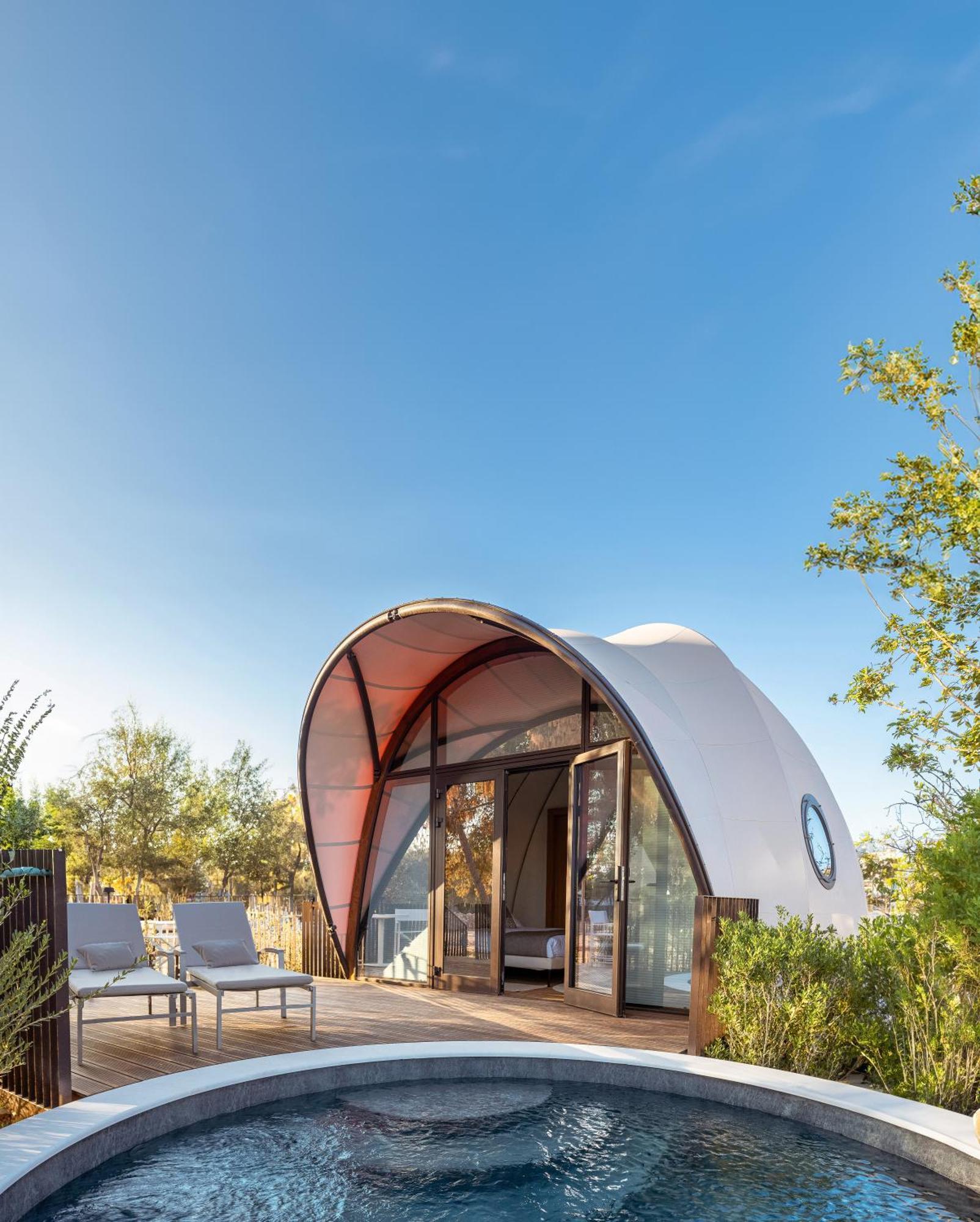 Familien-Cabana mit Tauchbecken