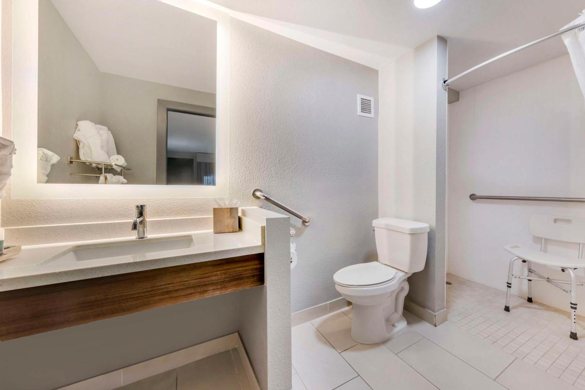 Queen Room Roll Shower Disability Access