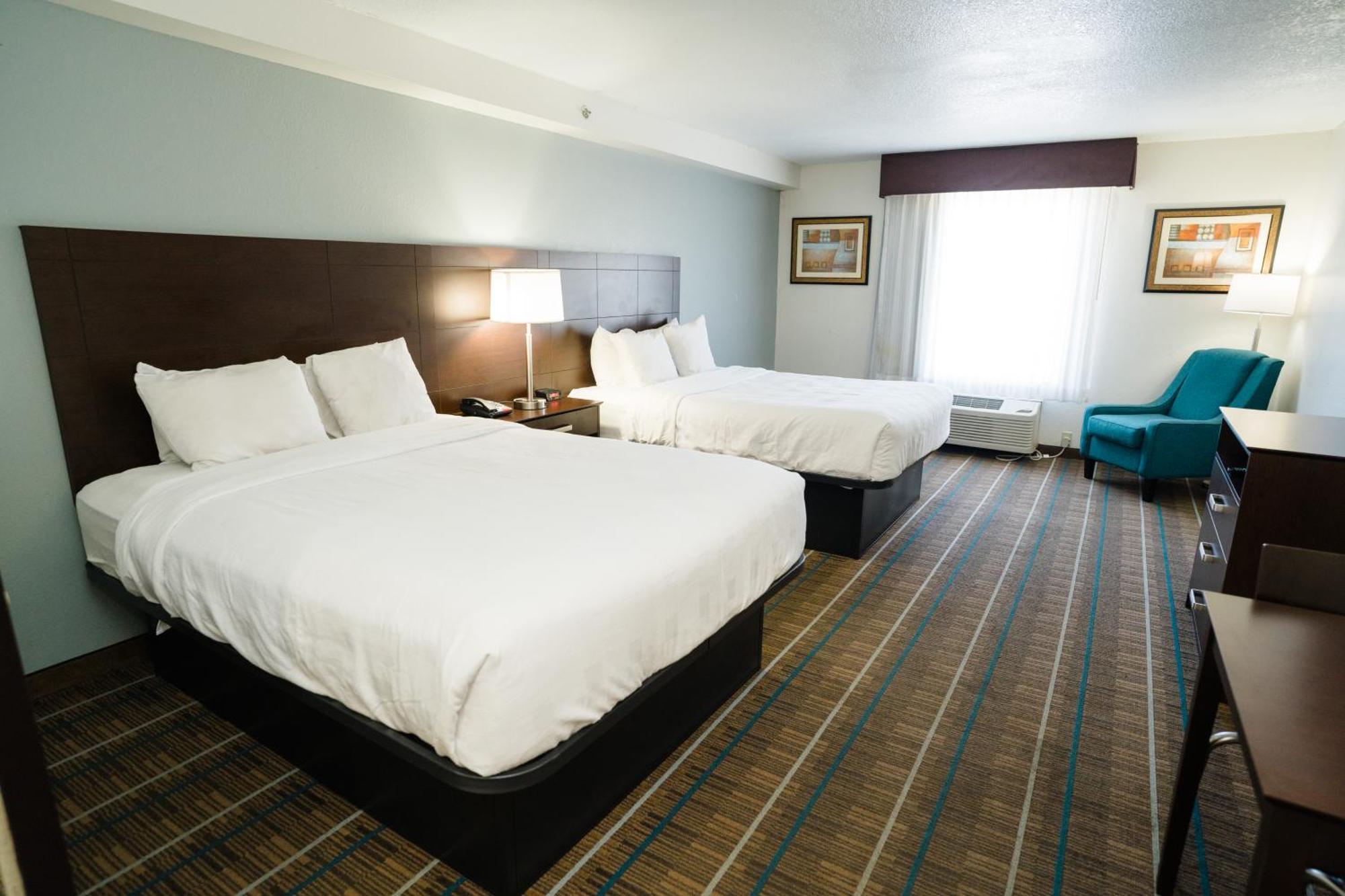 Efficiency Queen Room Two Queen Beds Accessible or Non-Smoking