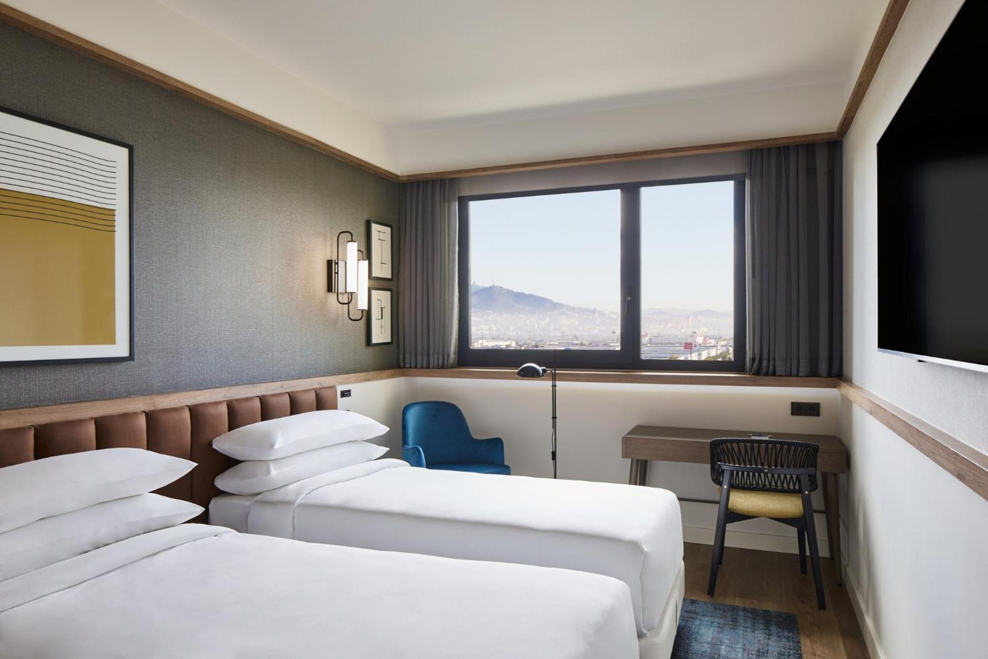 Chambre Lits Jumeaux - Vue sur Ville